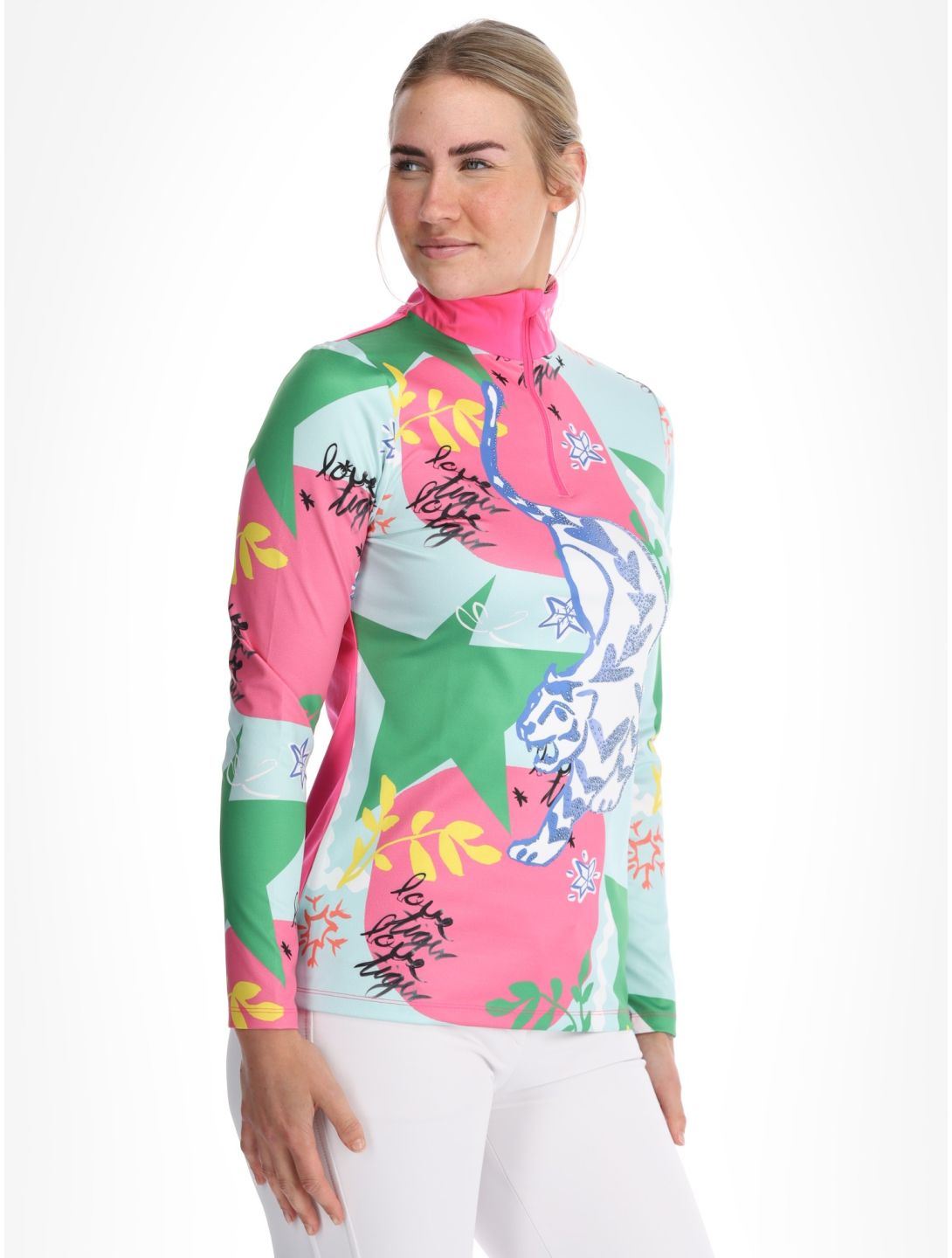 Sportalm Kitzbühel, Dubai jersey mujeres Neon Pink multicolor, rosa 