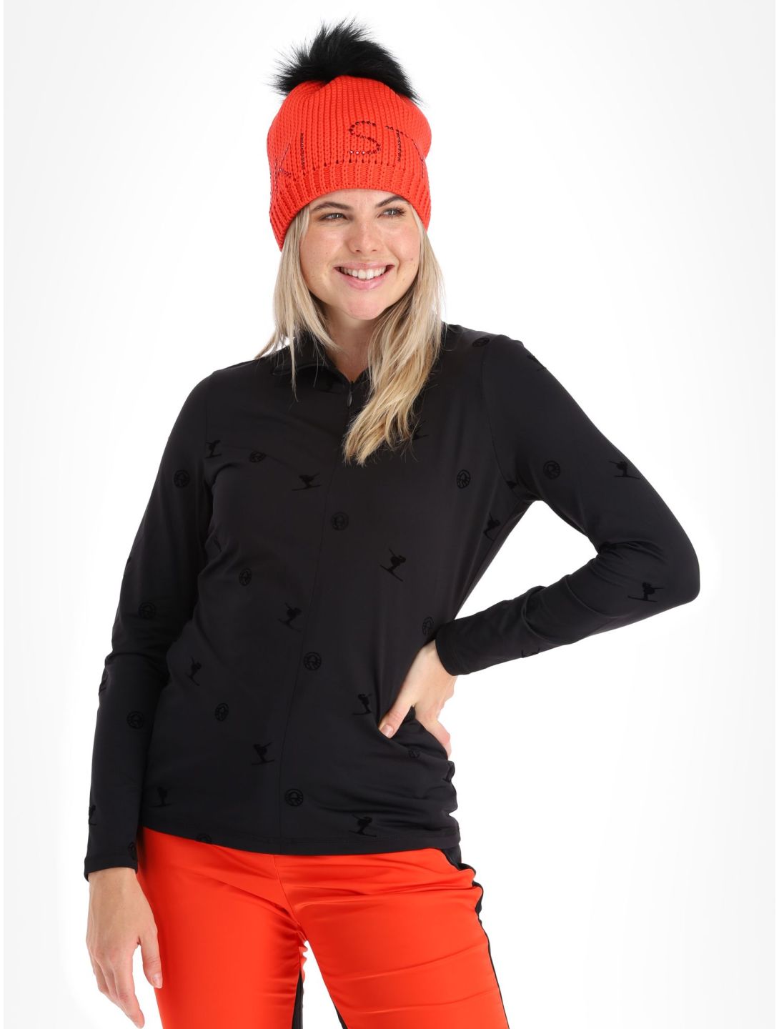 Sportalm Kitzbühel, Helsinki jersey mujeres Black negro 