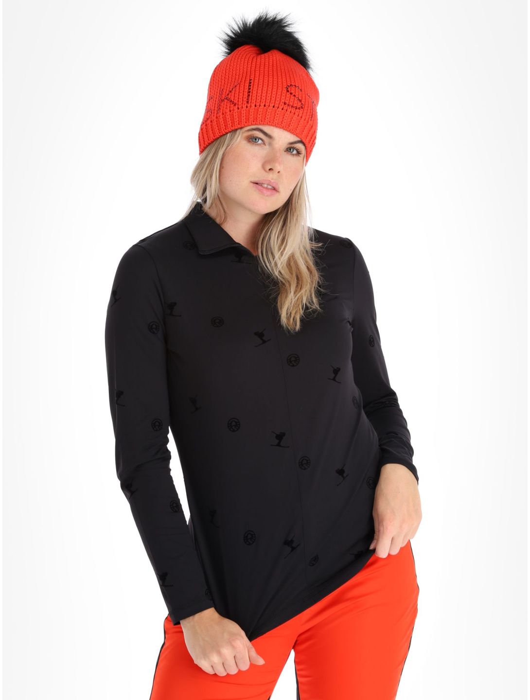 Sportalm Kitzbühel, Helsinki jersey mujeres Black negro 