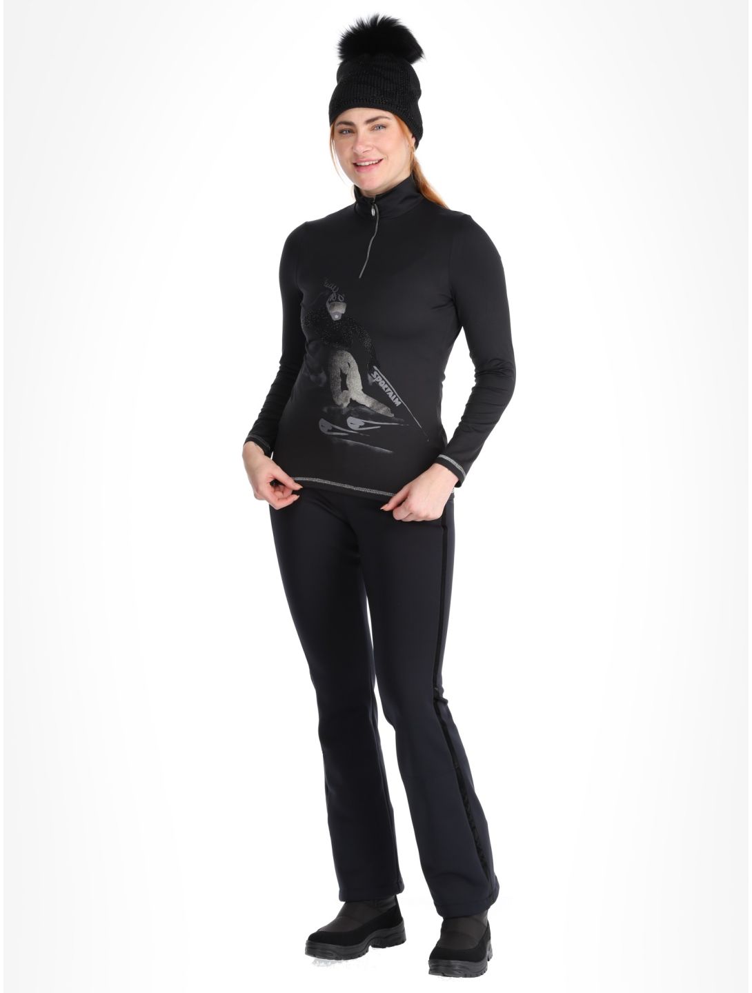 Sportalm Kitzbühel, Holy jersey mujeres Black negro 