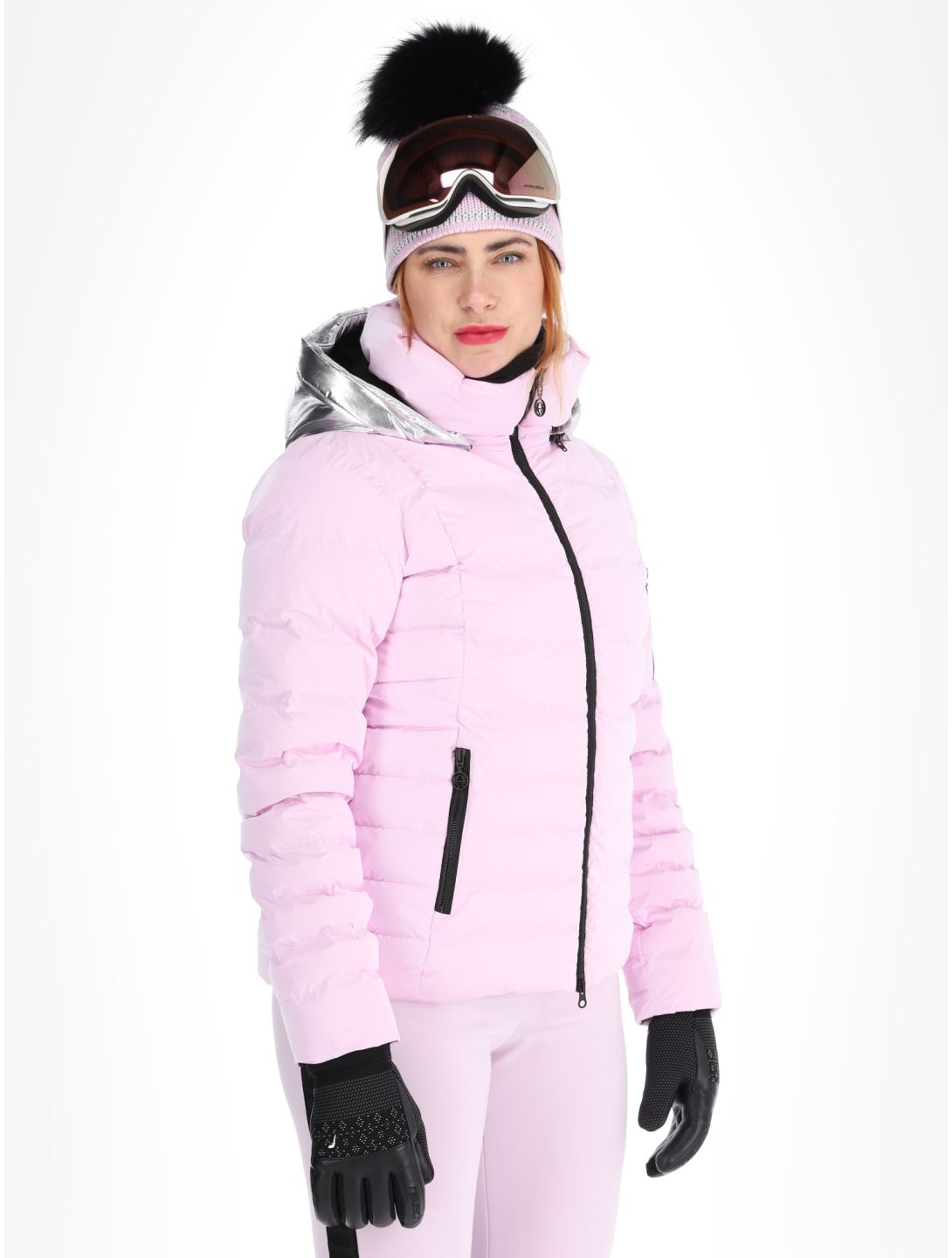 Sportalm Kitzbühel, Lissabon CH m.Kap.o.P. chaqueta de esquí mujeres Chalk Pink rosa 