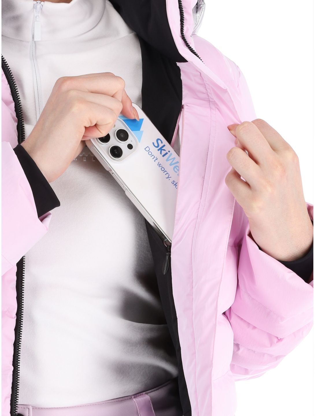 Sportalm Kitzbühel, Lissabon CH m.Kap.o.P. chaqueta de esquí mujeres Chalk Pink rosa 