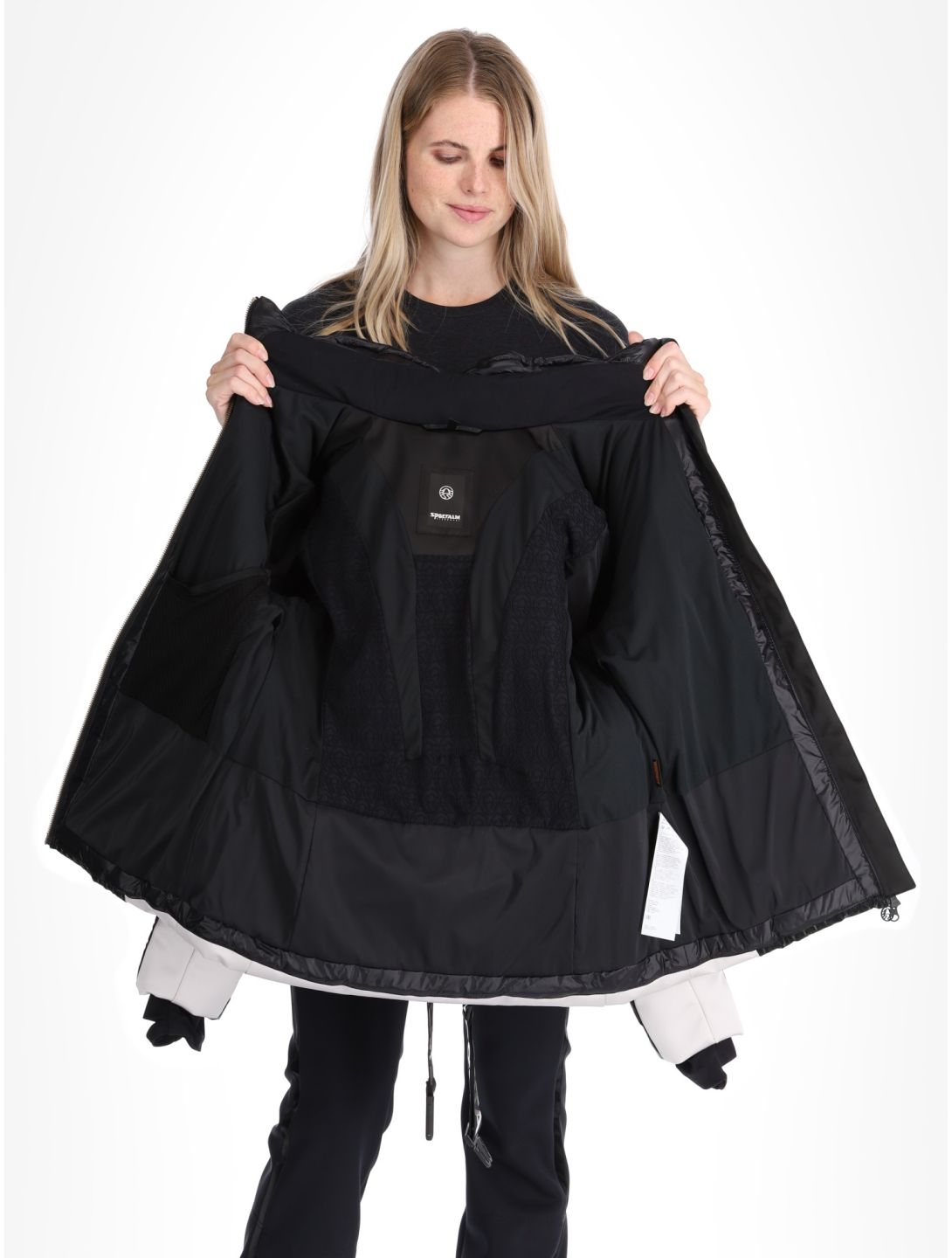 Sportalm Kitzbühel, Marbella NE m.Kap.o.P. chaqueta de esquí mujeres Black negro 