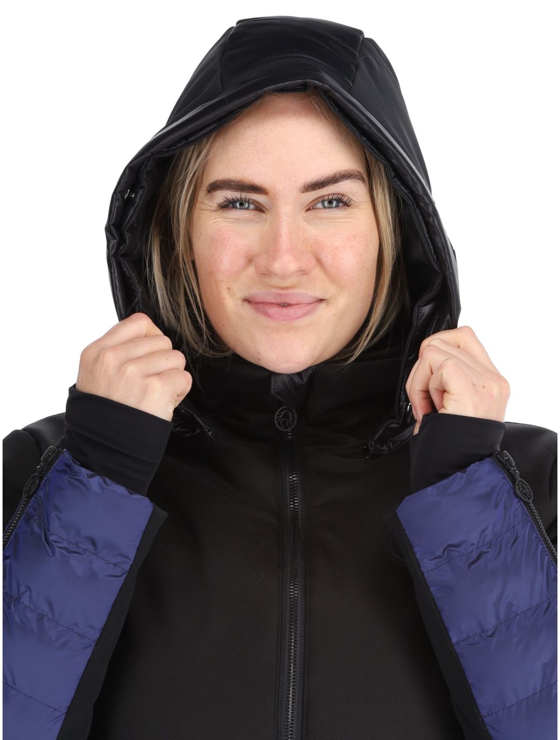 Sportalm Kitzbühel, Marbella ST m.Kap.o.P. chaqueta de esquí mujeres Heritage Blue azul 