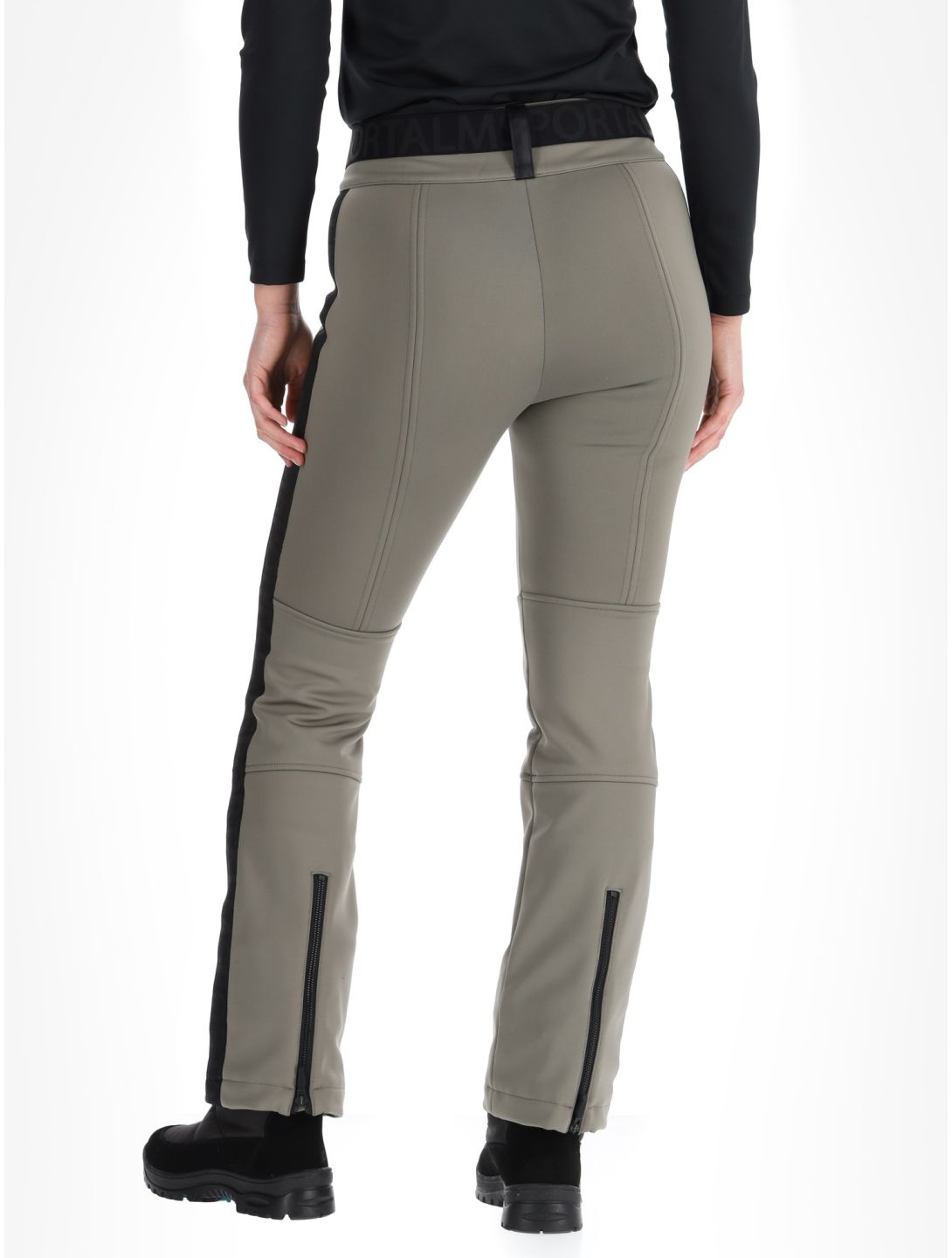 Sportalm Kitzbühel, Mayli CH pantalones de esquí softshell mujeres Abbey Stone gris 