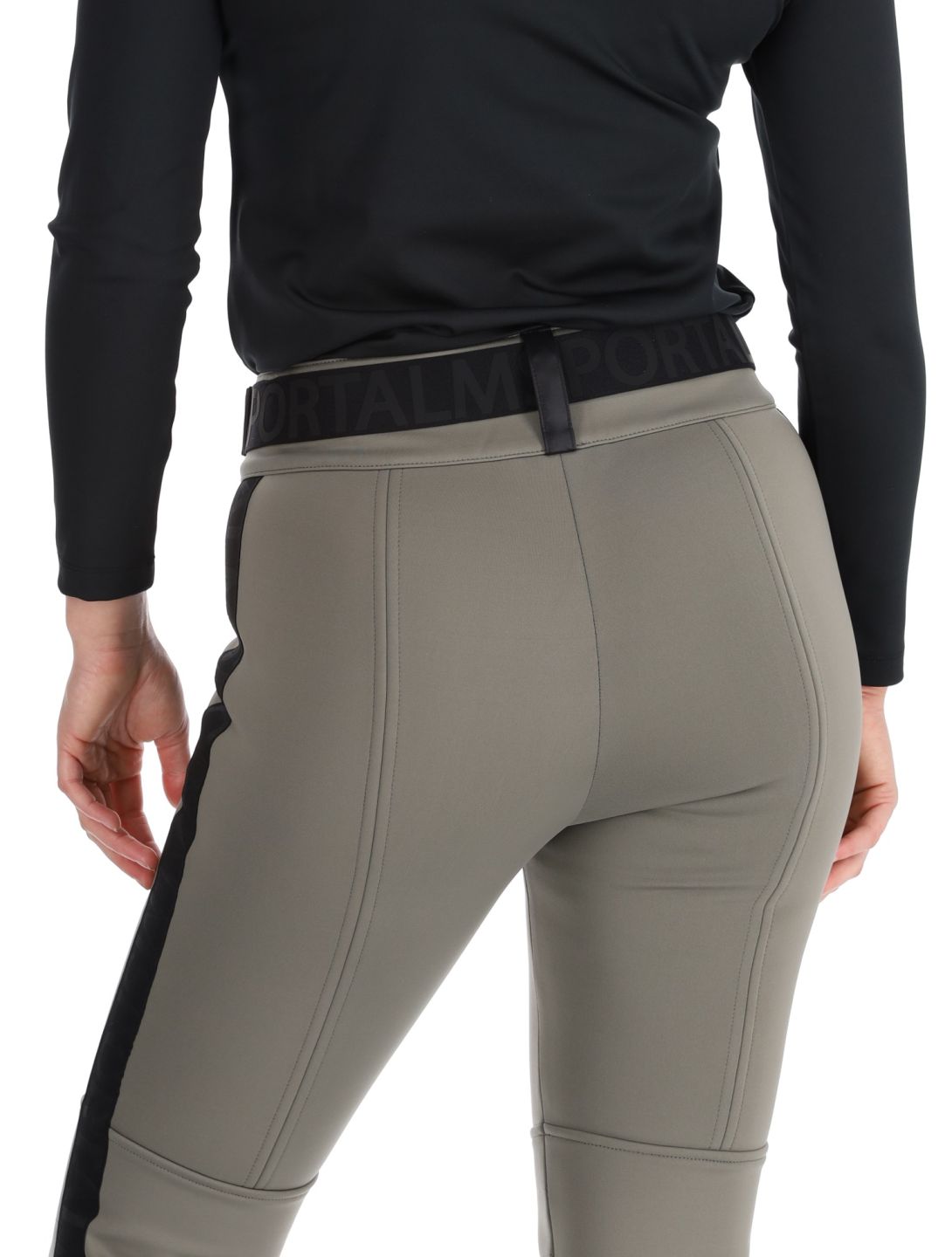 Sportalm Kitzbühel, Mayli CH pantalones de esquí softshell mujeres Abbey Stone gris 