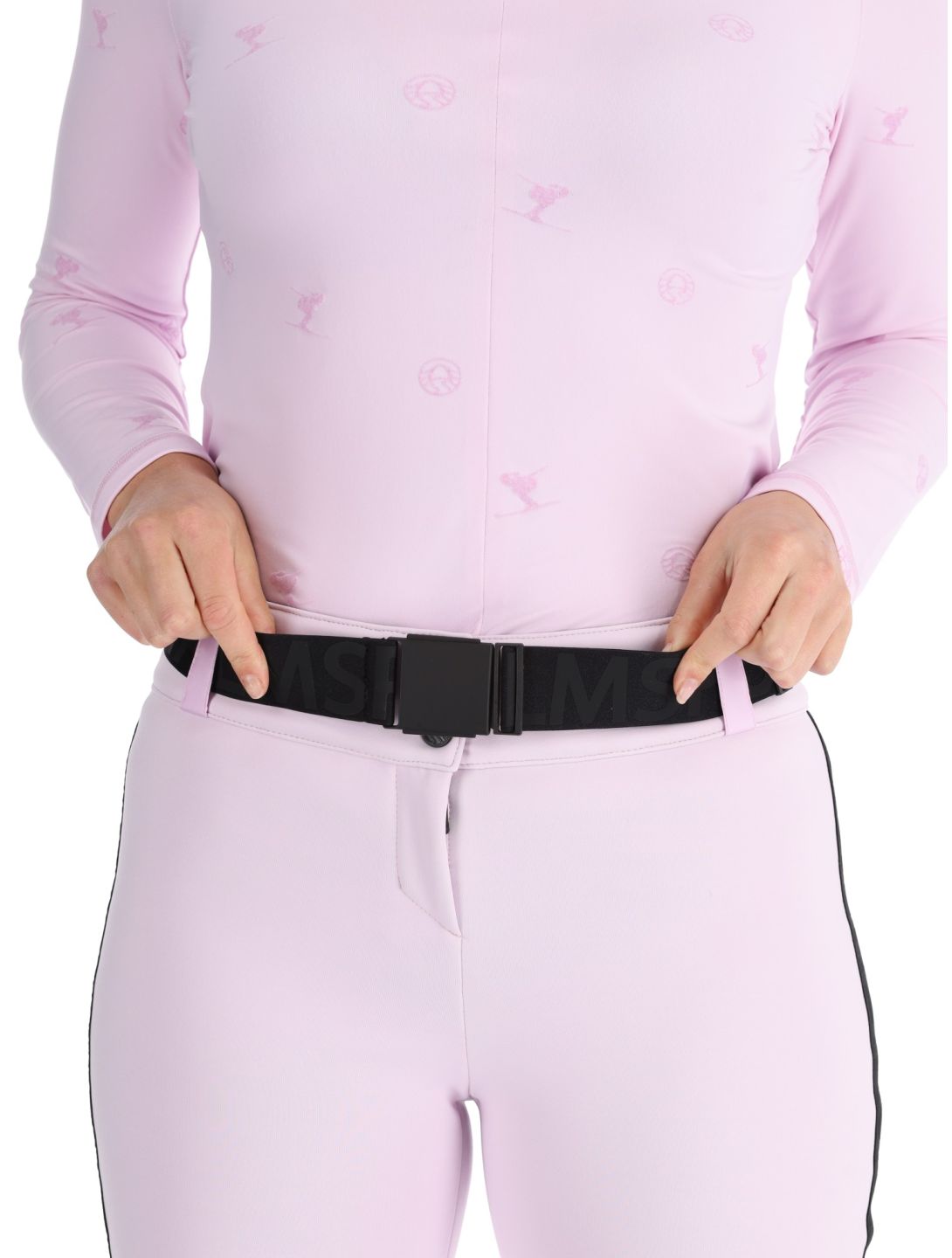 Sportalm Kitzbühel, Mayli CH pantalones de esquí softshell mujeres Chalk Pink rosa 