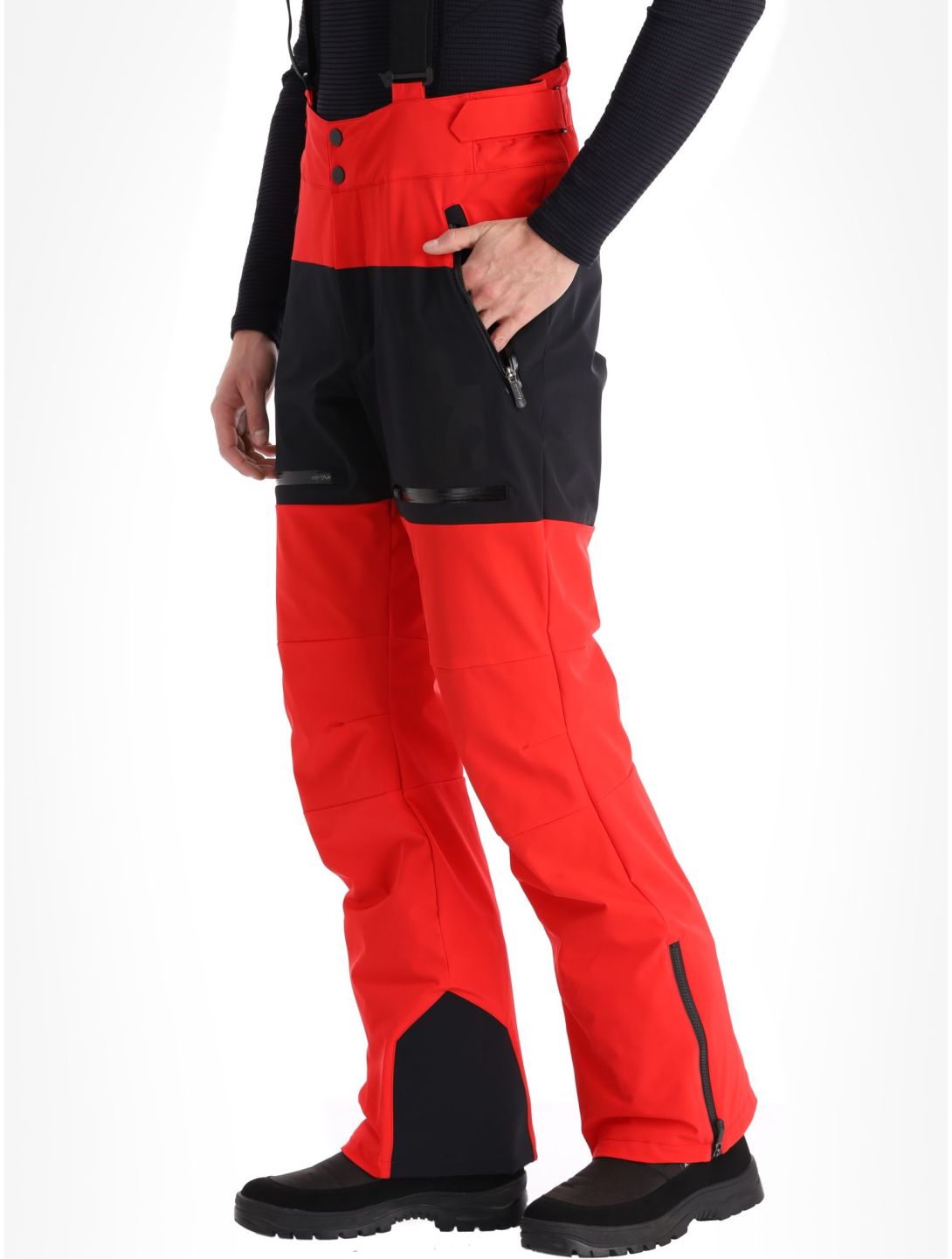 Sportalm Kitzbühel, Minor m.Träger pantalones de esquí hombres Red rojo 