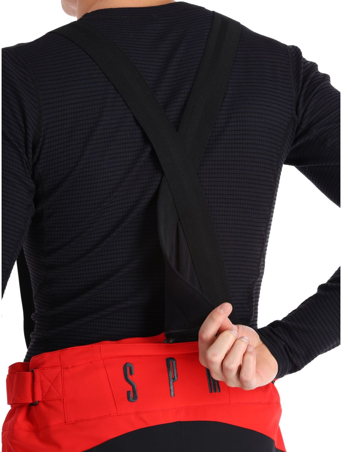 Sportalm Kitzbühel, Minor m.Träger pantalones de esquí hombres Red rojo 