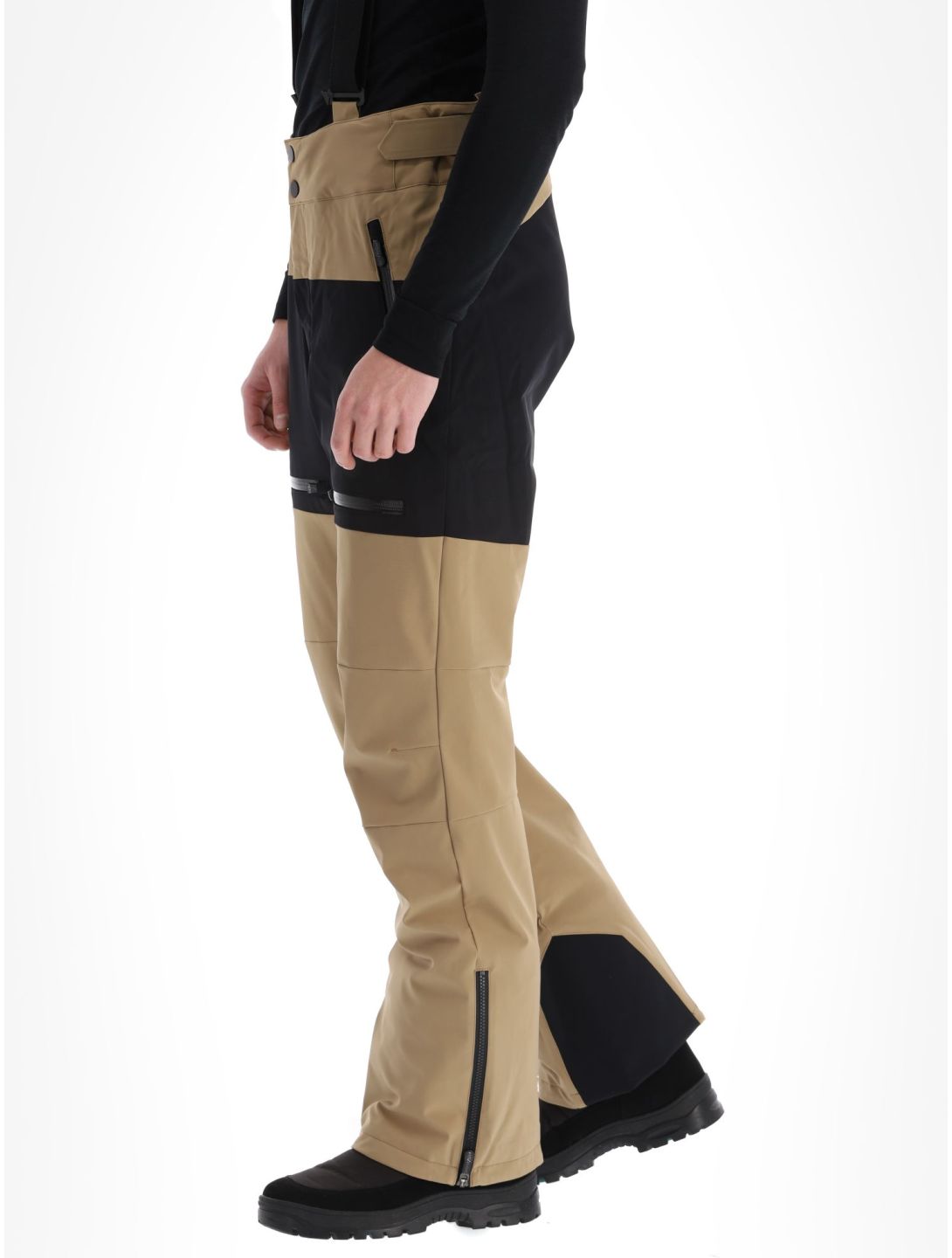 Sportalm Kitzbühel, Minor m.Träger pantalones de esquí hombres Cognac beige 