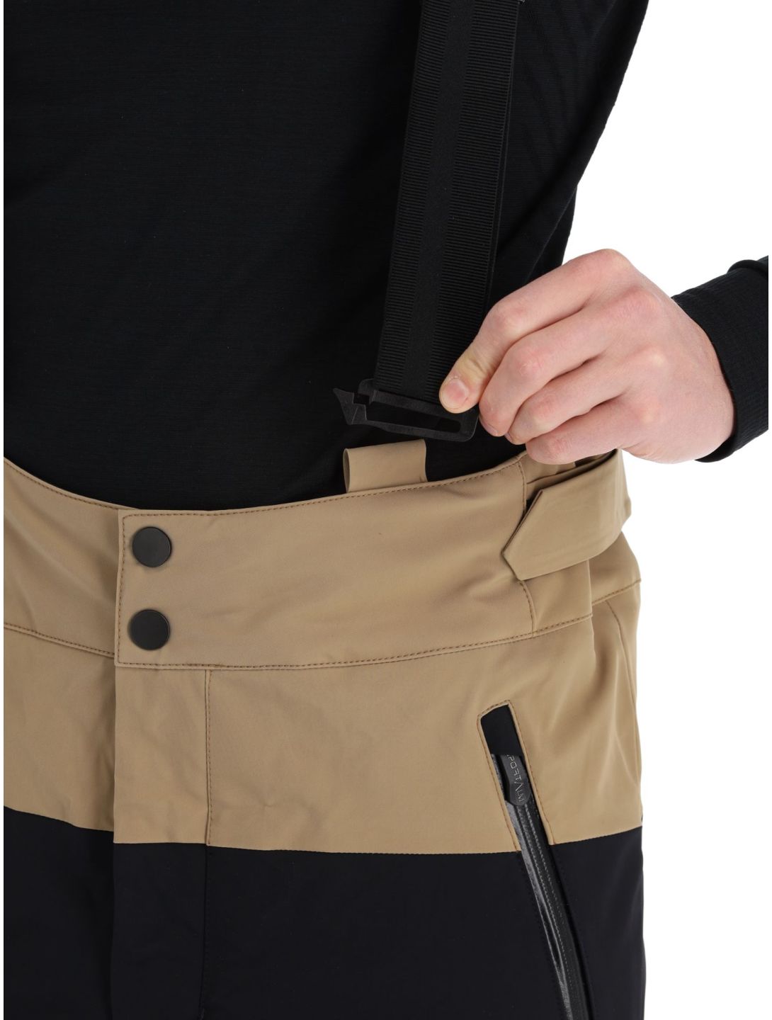 Sportalm Kitzbühel, Minor m.Träger pantalones de esquí hombres Cognac beige 