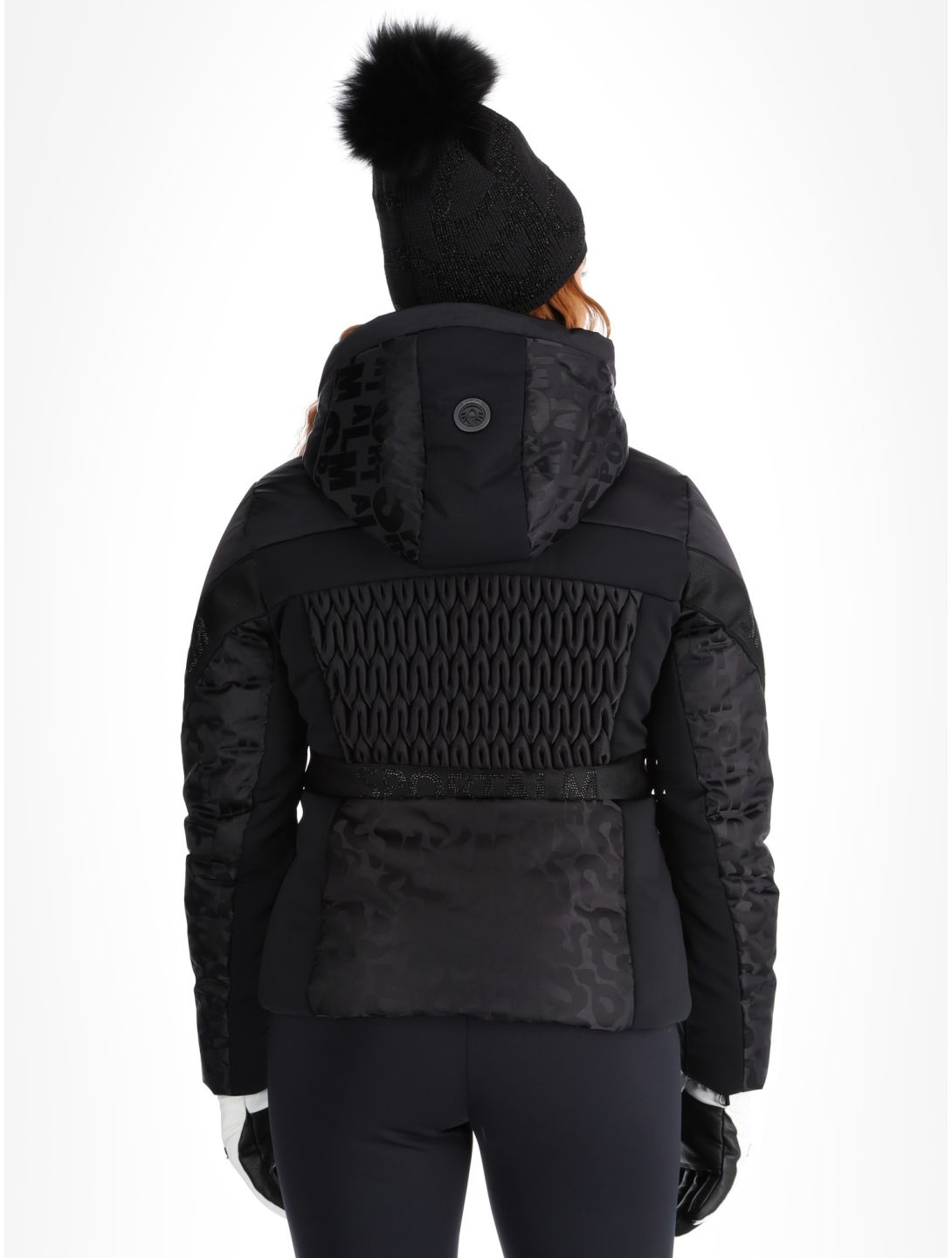 Sportalm Kitzbühel, Mumbai NE m.Kap.o.P. chaqueta de esquí mujeres Black negro 