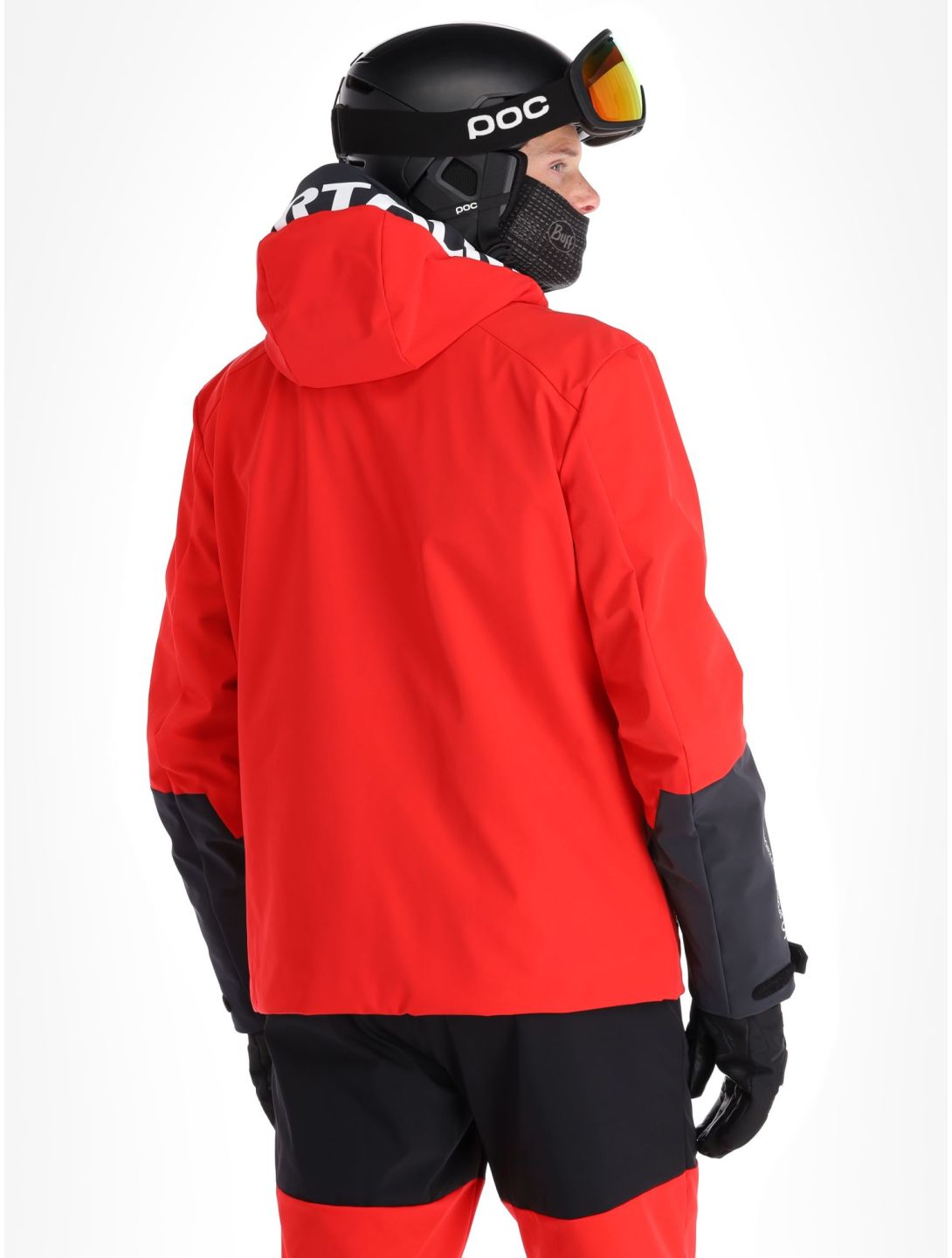 Sportalm Kitzbühel, My Shell m.Kap.o.P. chaqueta de esquí hombres Red rojo 