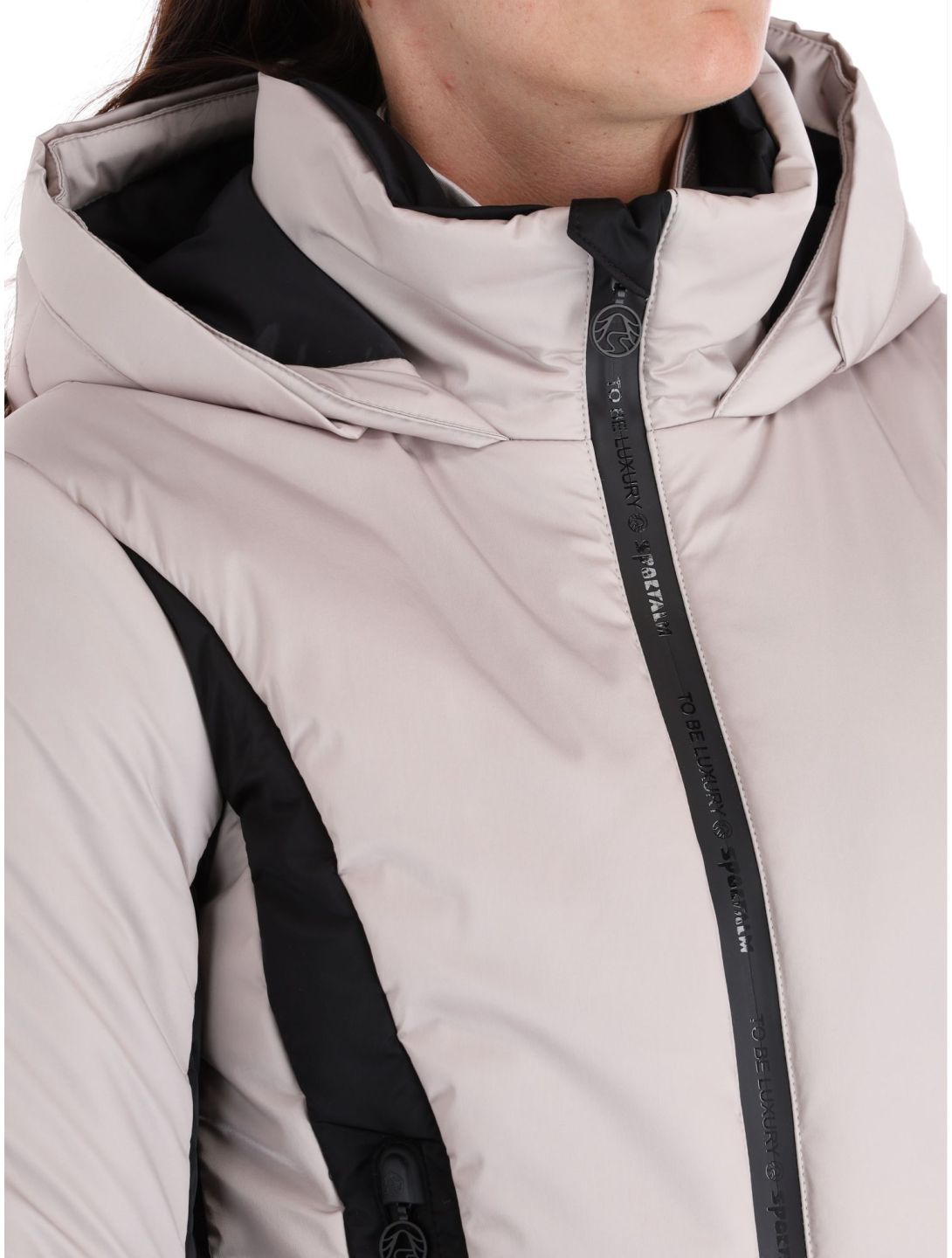 Sportalm Kitzbühel, Oatman m.Kap.o.P. chaqueta de esquí mujeres Taupe Pink negro, rosa 