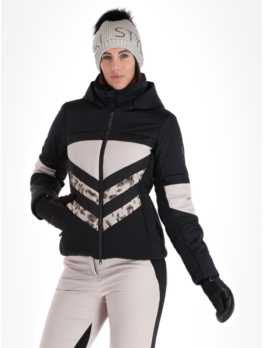 Sportalm Kitzbühel, Ohio m.Kap.o.P. chaqueta de esquí mujeres Black negro 