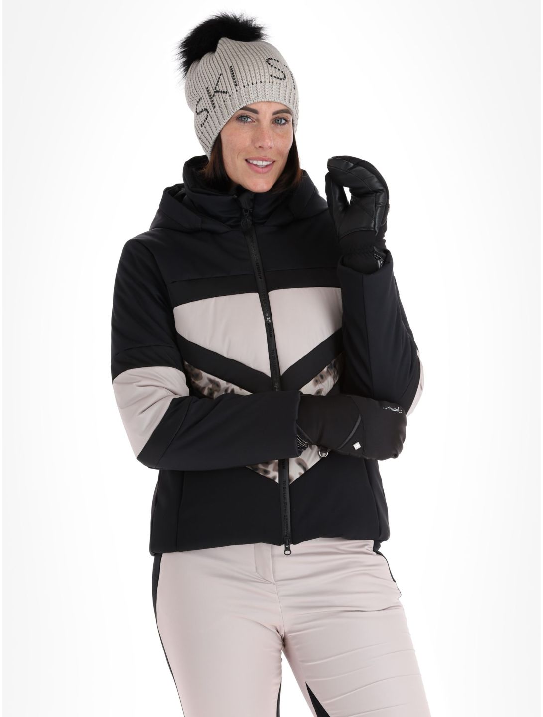 Sportalm Kitzbühel, Ohio m.Kap.o.P. chaqueta de esquí mujeres Black negro 