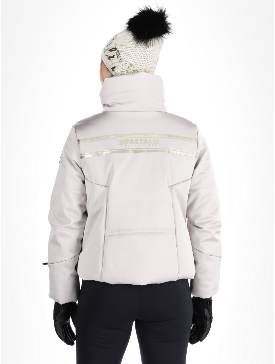 Sportalm Kitzbühel, Orla NE o.K. chaqueta de esquí mujeres Silver Cloud Zilver 