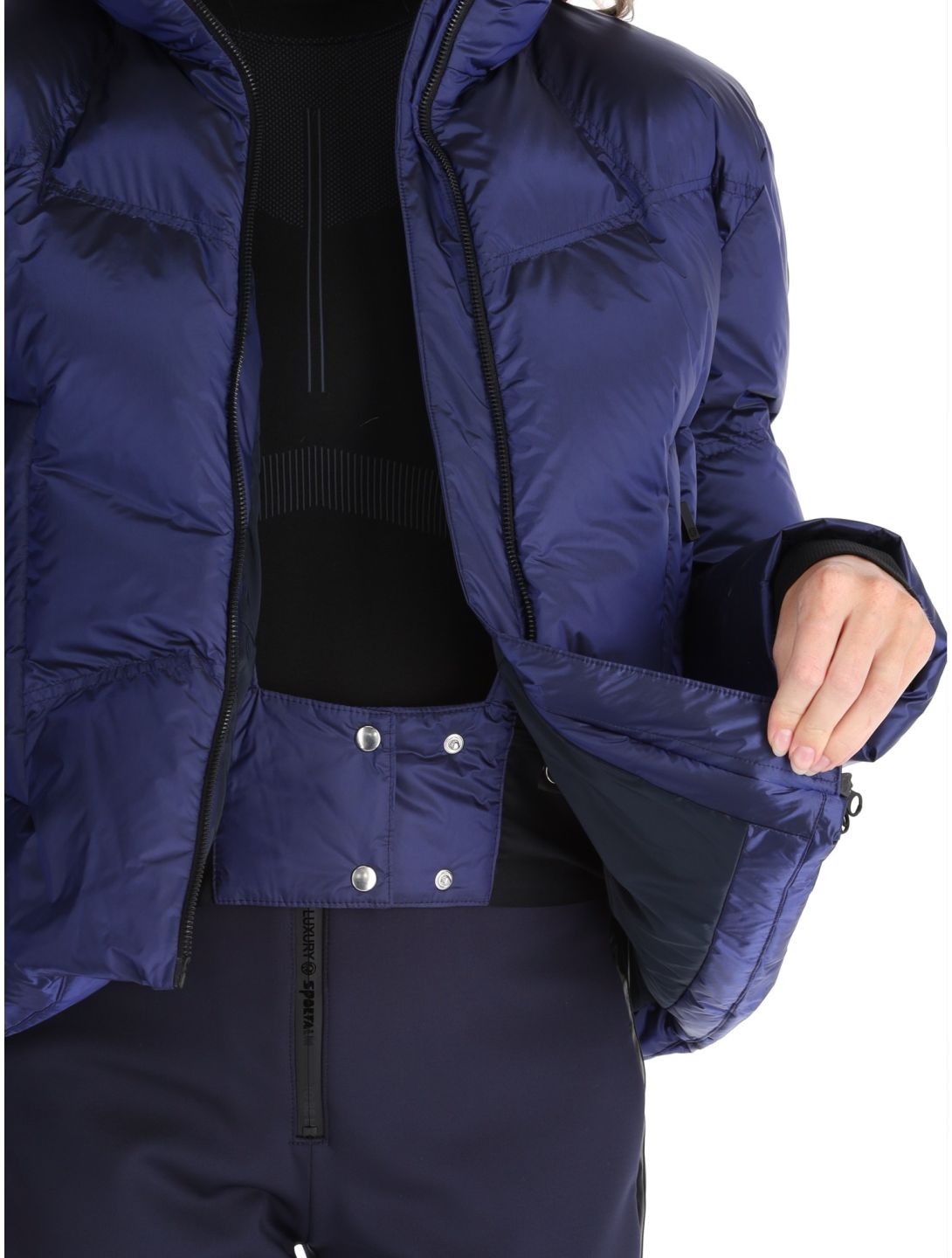 Sportalm Kitzbühel, Orlando 2784 ST o.K. chaqueta de esquí mujeres Heritage Blue azul 