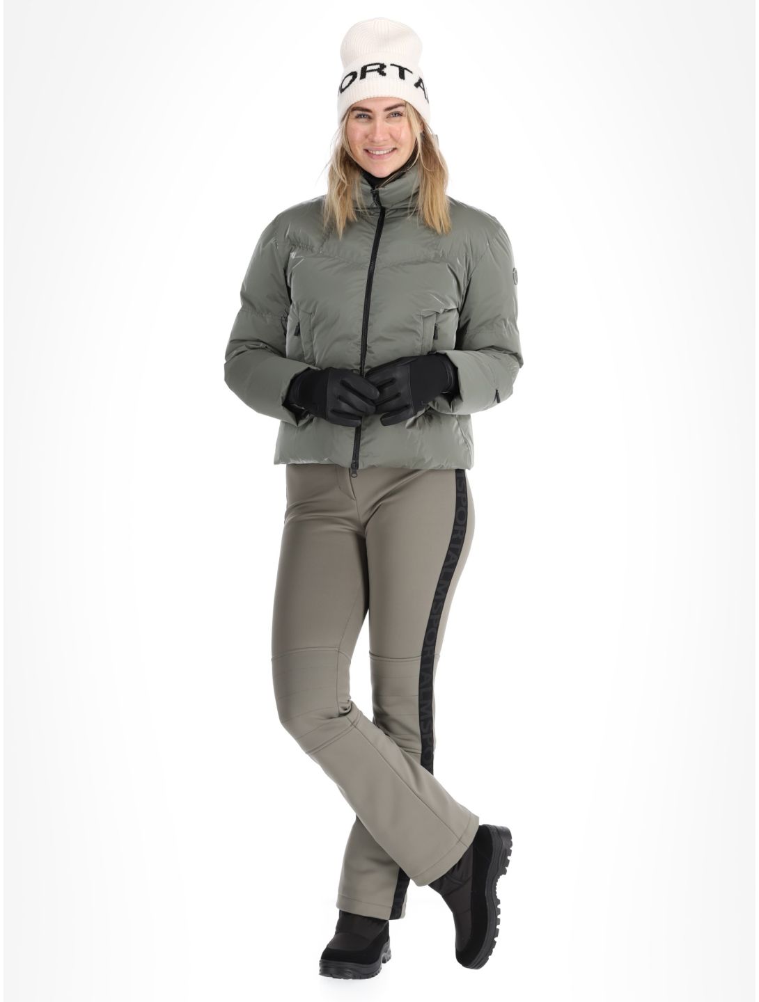 Sportalm Kitzbühel, Orlando CH o.K. chaqueta de esquí mujeres Abbey Stone gris 