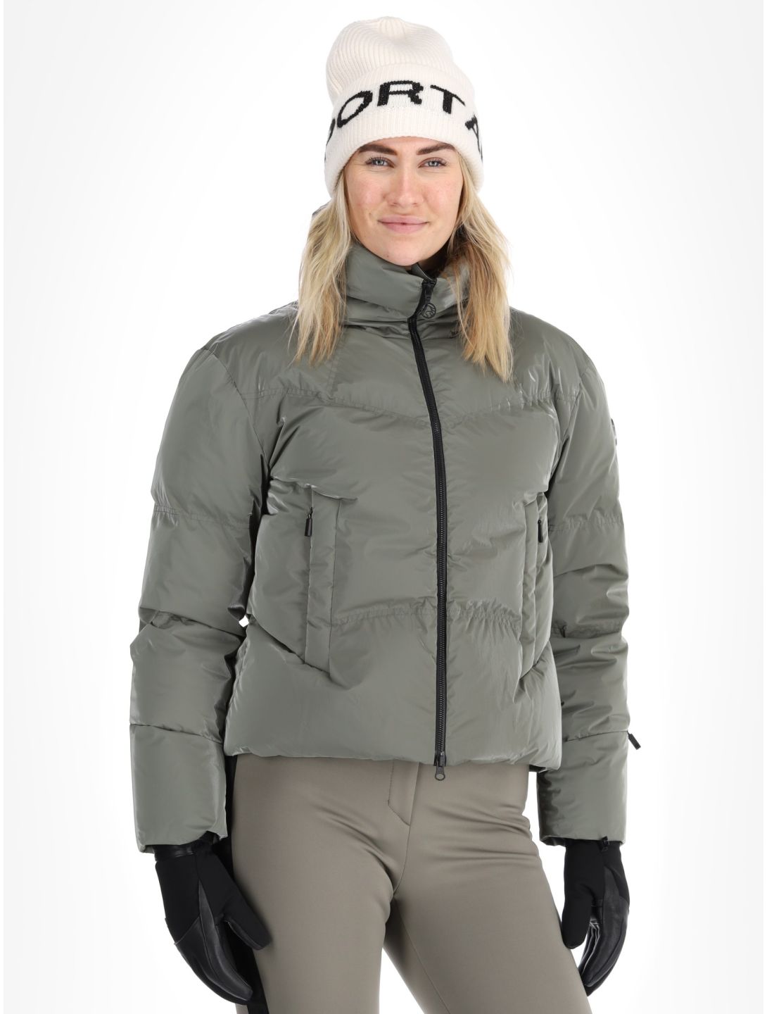 Sportalm Kitzbühel, Orlando CH o.K. chaqueta de esquí mujeres Abbey Stone gris 