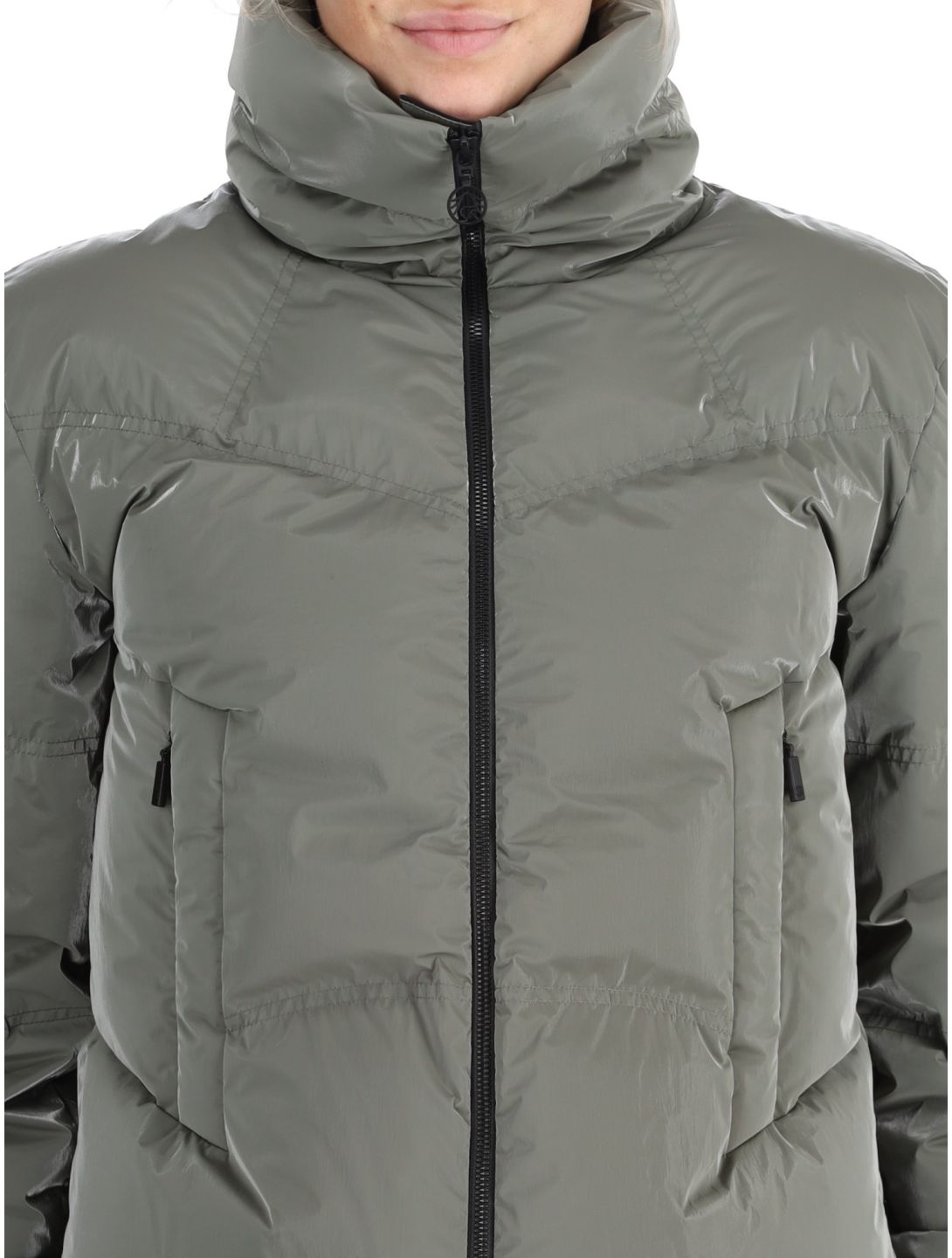 Sportalm Kitzbühel, Orlando CH o.K. chaqueta de esquí mujeres Abbey Stone gris 