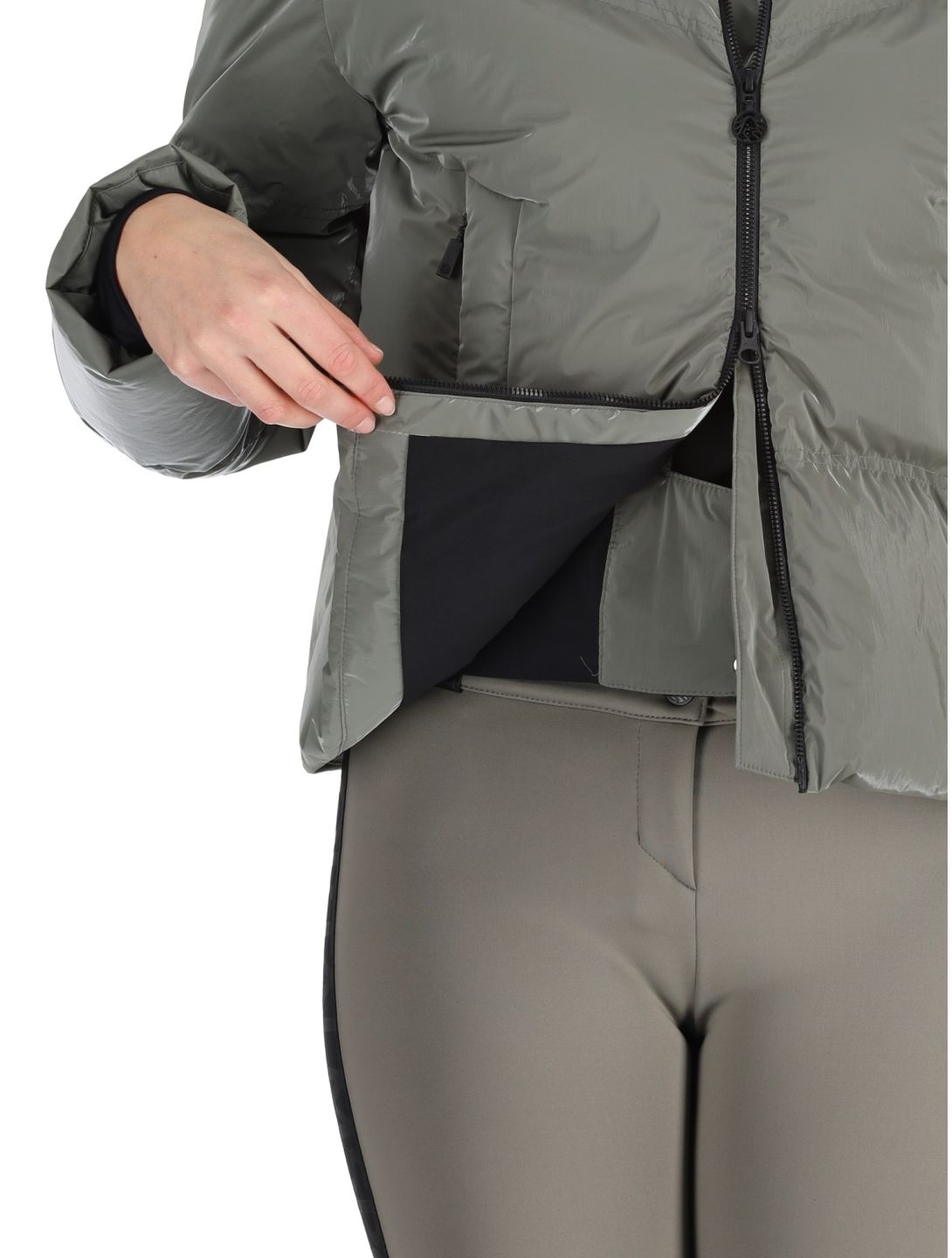 Sportalm Kitzbühel, Orlando CH o.K. chaqueta de esquí mujeres Abbey Stone gris 