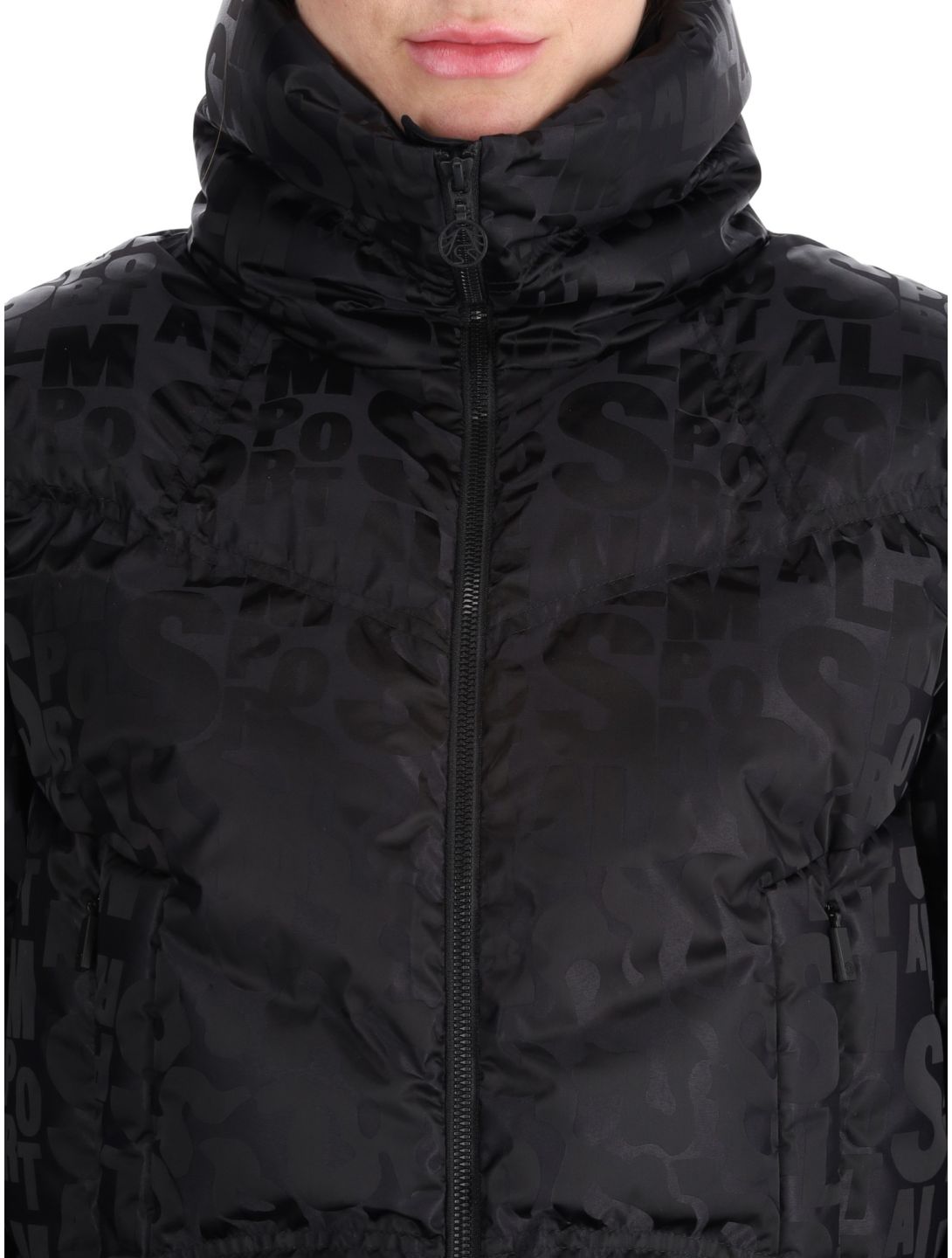 Sportalm Kitzbühel, Orlando Print CH o.K. chaqueta de esquí modelo pequeño mujeres Black negro 