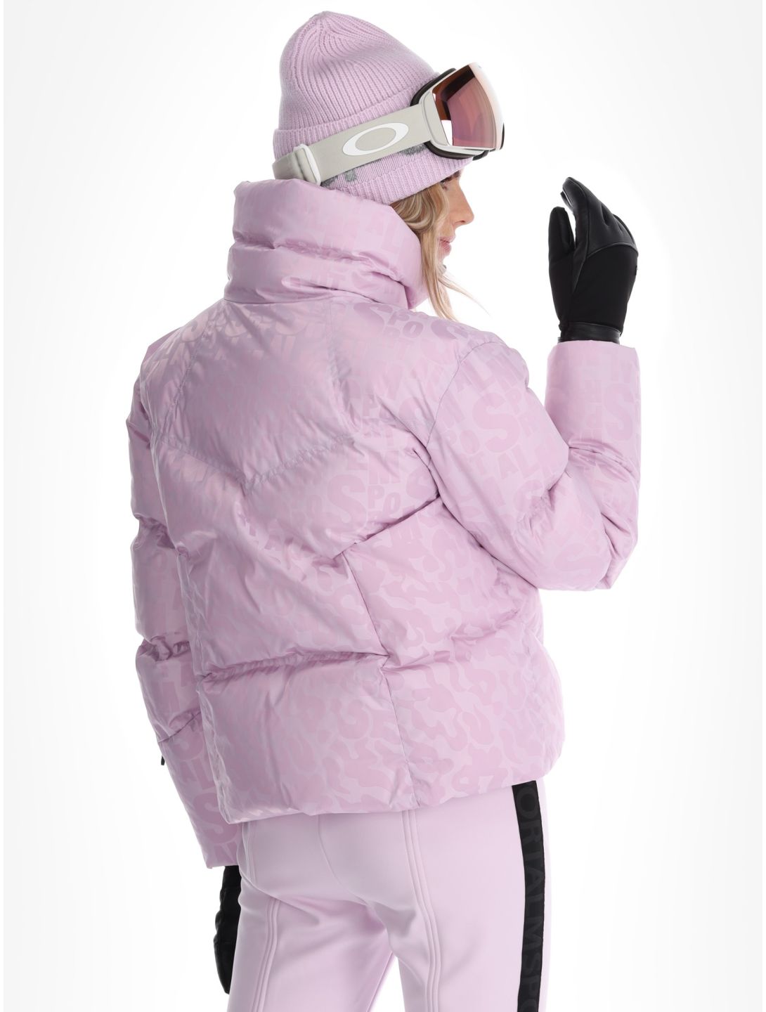 Sportalm Kitzbühel, Orlando Print CH o.K. chaqueta de esquí mujeres Chalk Pink rosa 