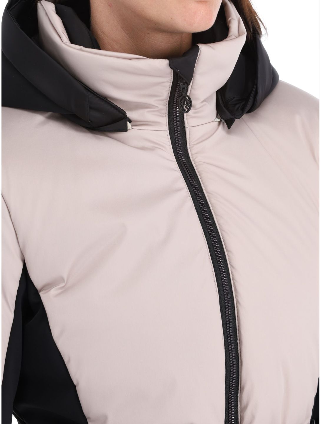 Sportalm Kitzbühel, Oxford m.Kap.o.P. chaqueta de esquí mujeres Taupe Pink rosa 