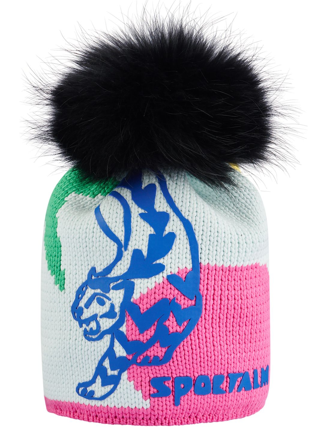 Sportalm Kitzbühel, Phuket SKI gorro mujeres Crystal Clear multicolor 