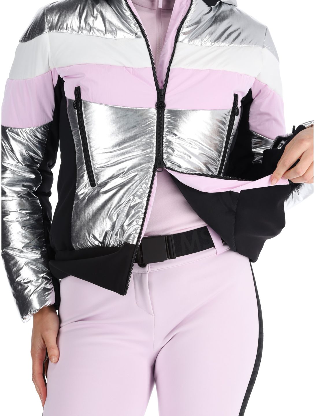 Sportalm Kitzbühel, Shanghai CH m.K. chaqueta de esquí mujeres Silber Zilver 