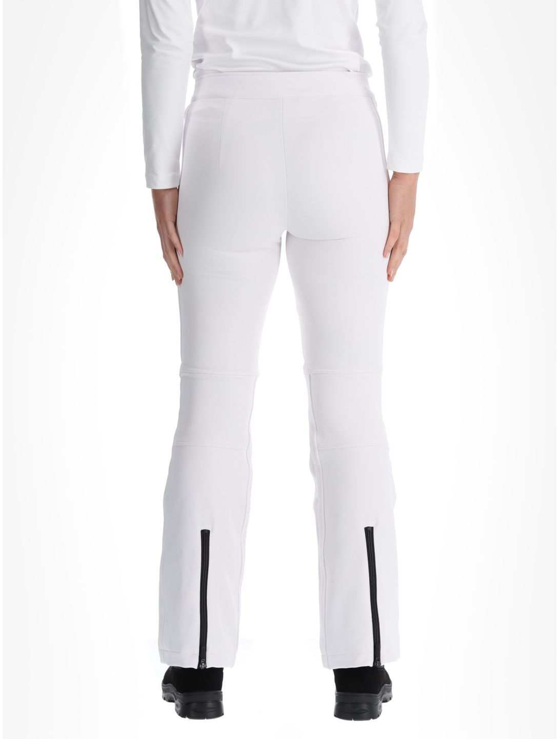 Sportalm Kitzbühel, Snowy pantalones de esquí softshell mujeres Weiss blanco 