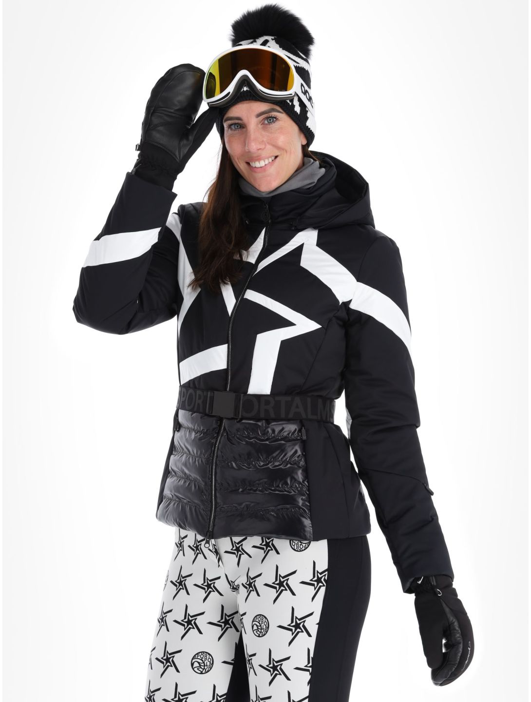 Sportalm Kitzbühel, Subway m.Kap.o.P. chaqueta de esquí mujeres Black negro 