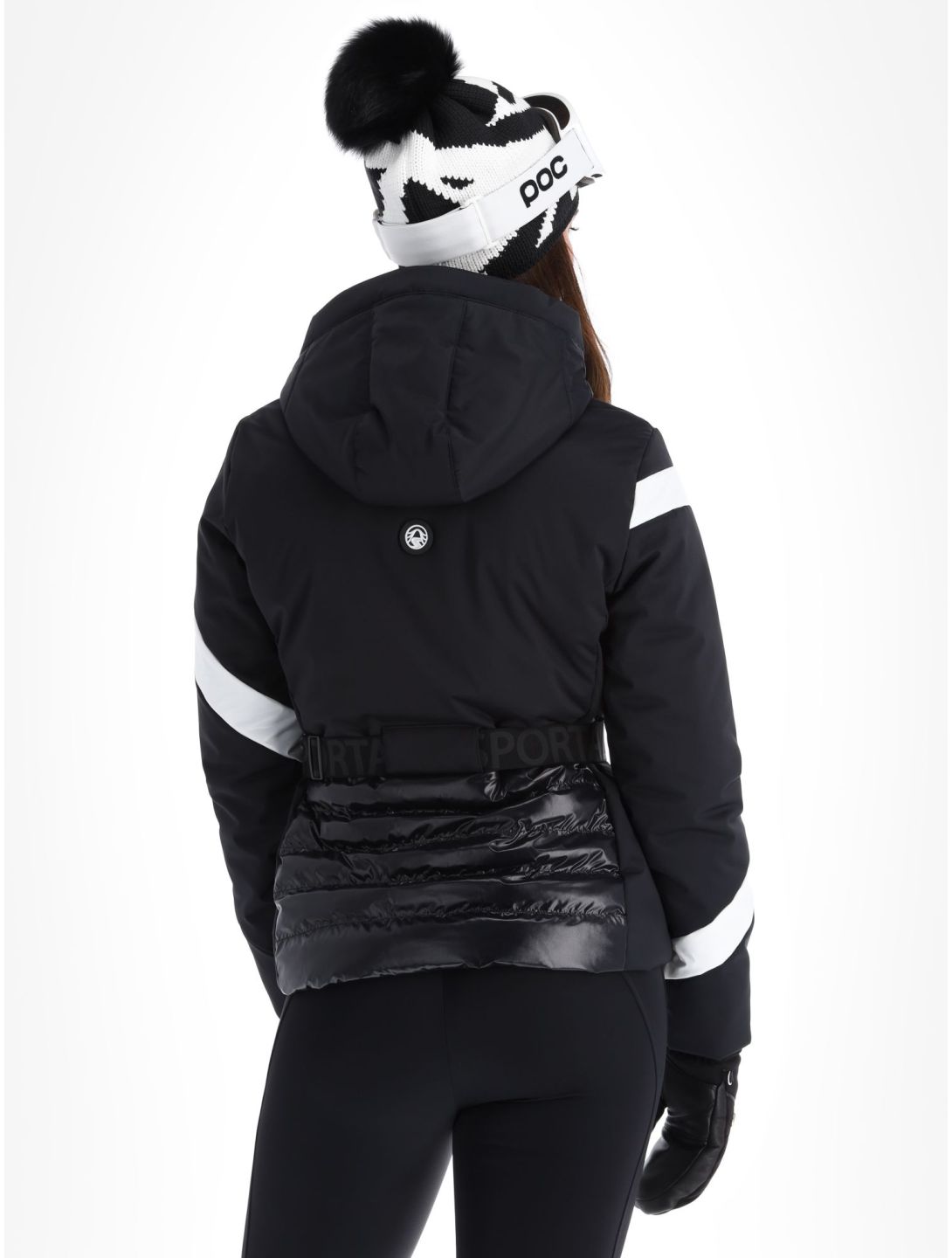 Sportalm Kitzbühel, Subway m.Kap.o.P. chaqueta de esquí mujeres Black negro 