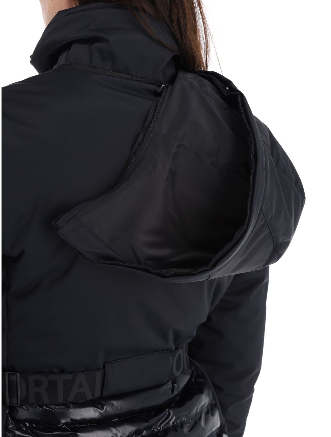 Sportalm Kitzbühel, Subway m.Kap.o.P. chaqueta de esquí mujeres Black negro 