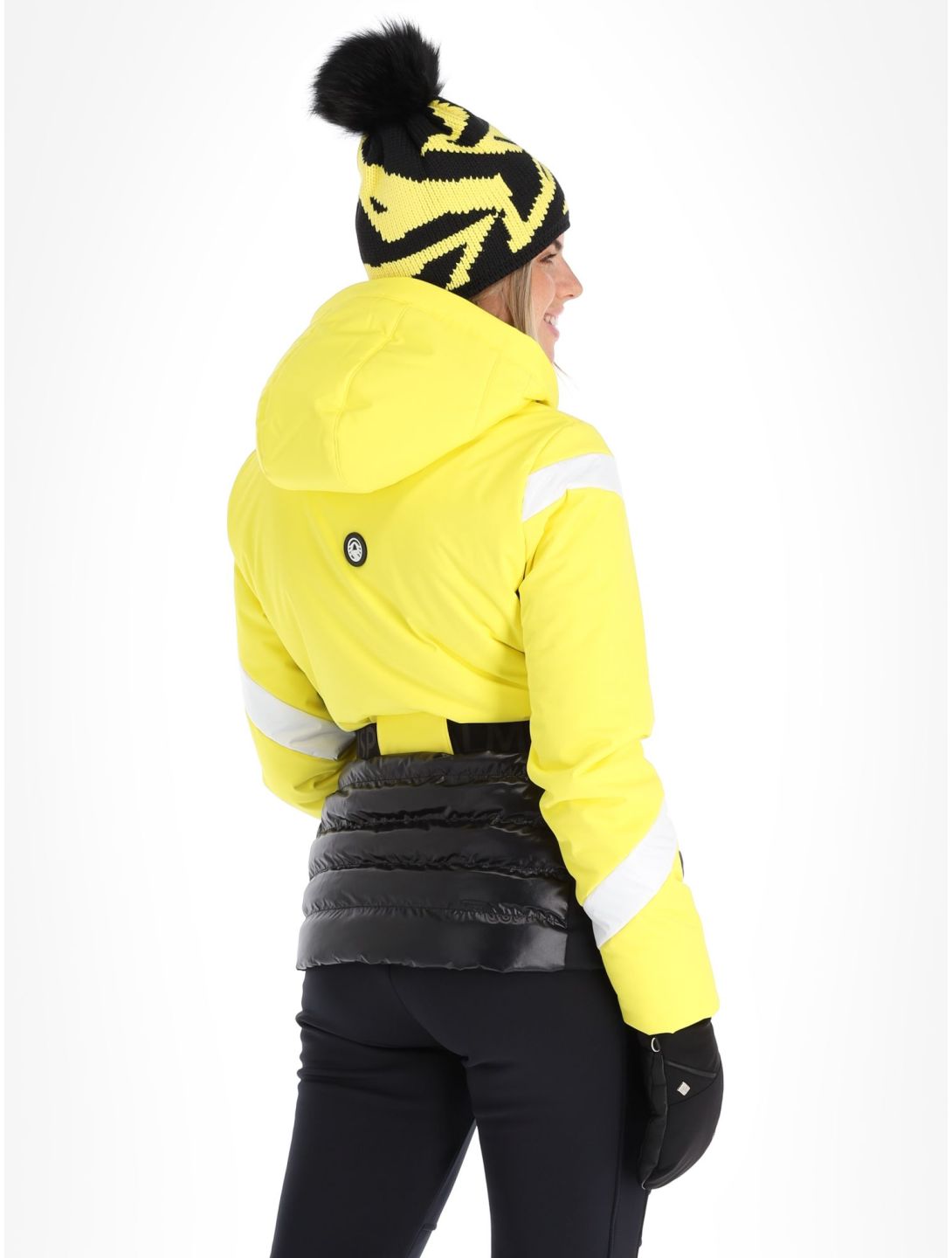 Sportalm Kitzbühel, Subway m.Kap.o.P. chaqueta de esquí mujeres Blazing Yellow amarillo 