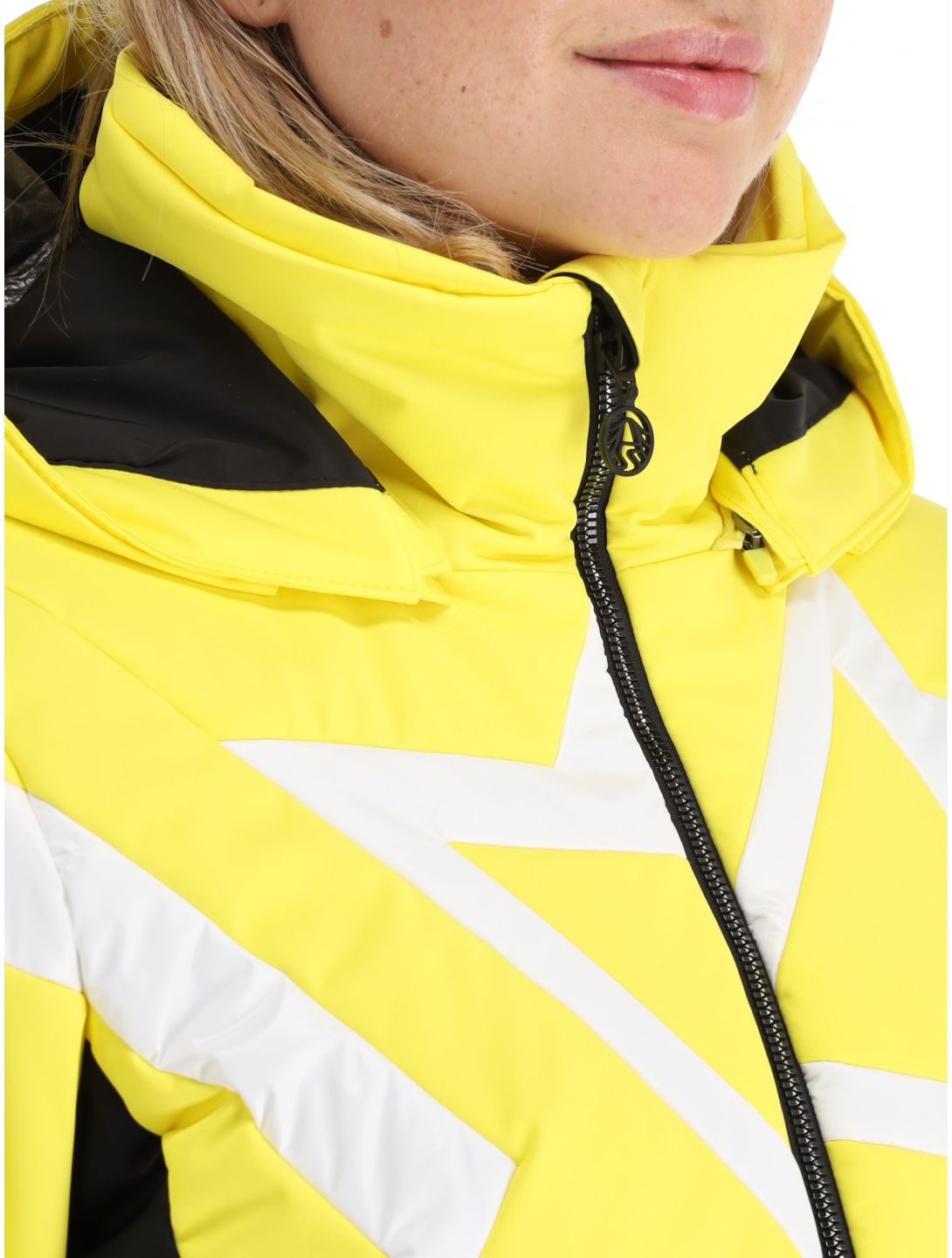 Sportalm Kitzbühel, Subway m.Kap.o.P. chaqueta de esquí mujeres Blazing Yellow amarillo 