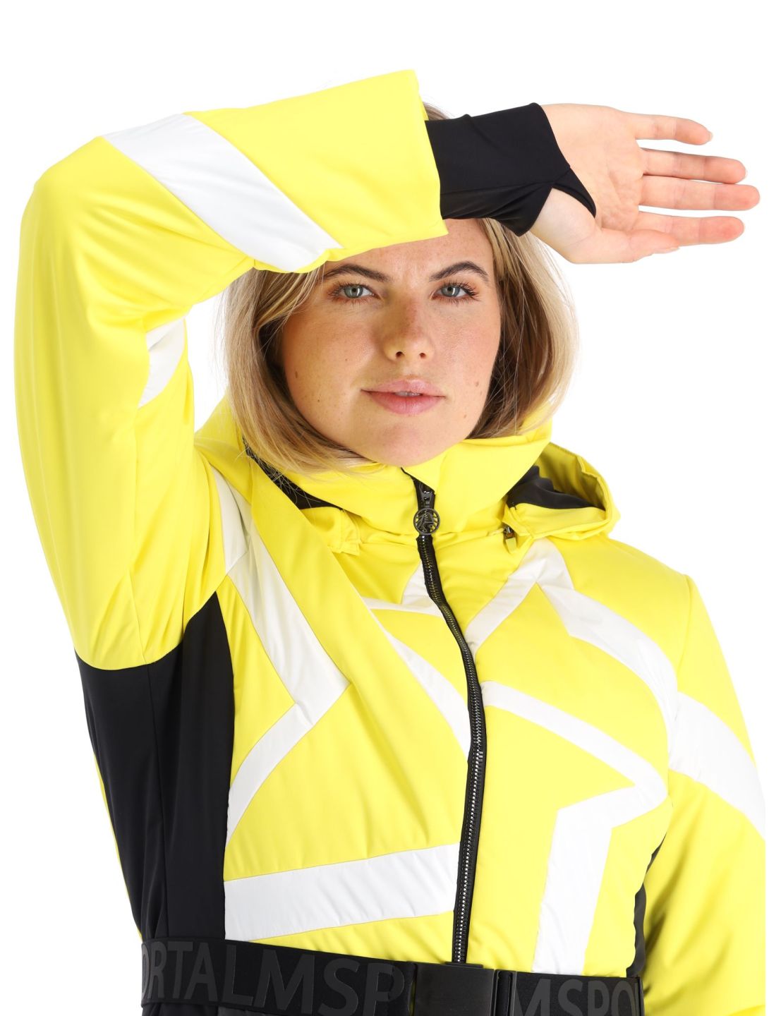 Sportalm Kitzbühel, Subway m.Kap.o.P. chaqueta de esquí mujeres Blazing Yellow amarillo 