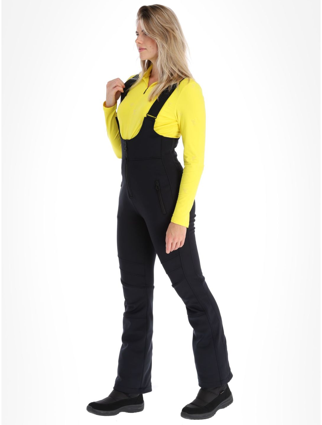 Sportalm Kitzbühel, Venus pantalones de esquí softshell mujeres Black negro 