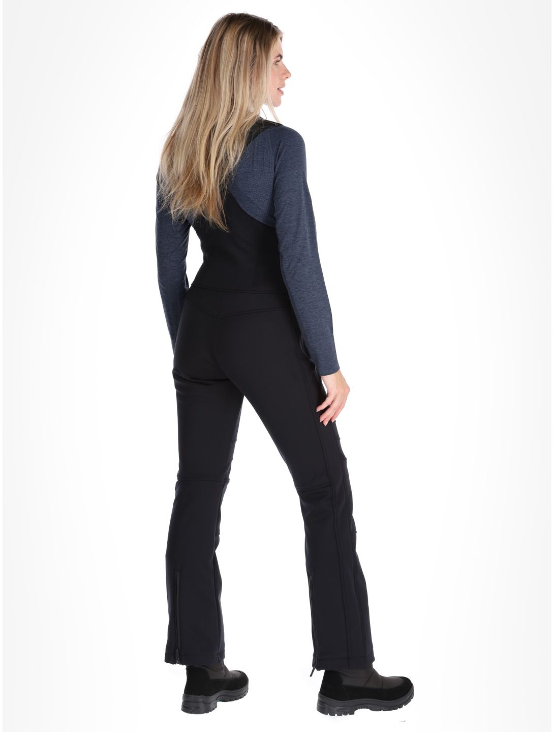 Sportalm Kitzbühel, Venus pantalones de esquí softshell mujeres Black negro 