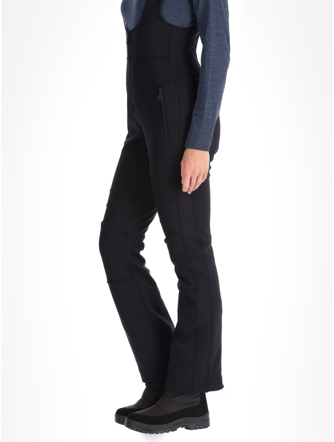 Sportalm Kitzbühel, Venus pantalones de esquí softshell mujeres Black negro 