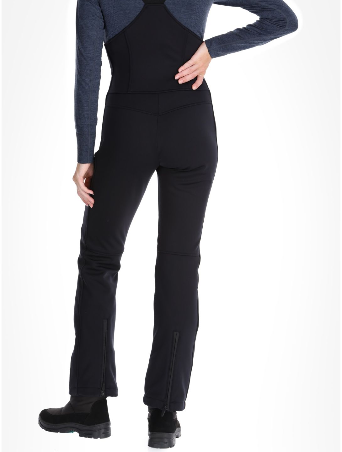 Sportalm Kitzbühel, Venus pantalones de esquí softshell mujeres Black negro 