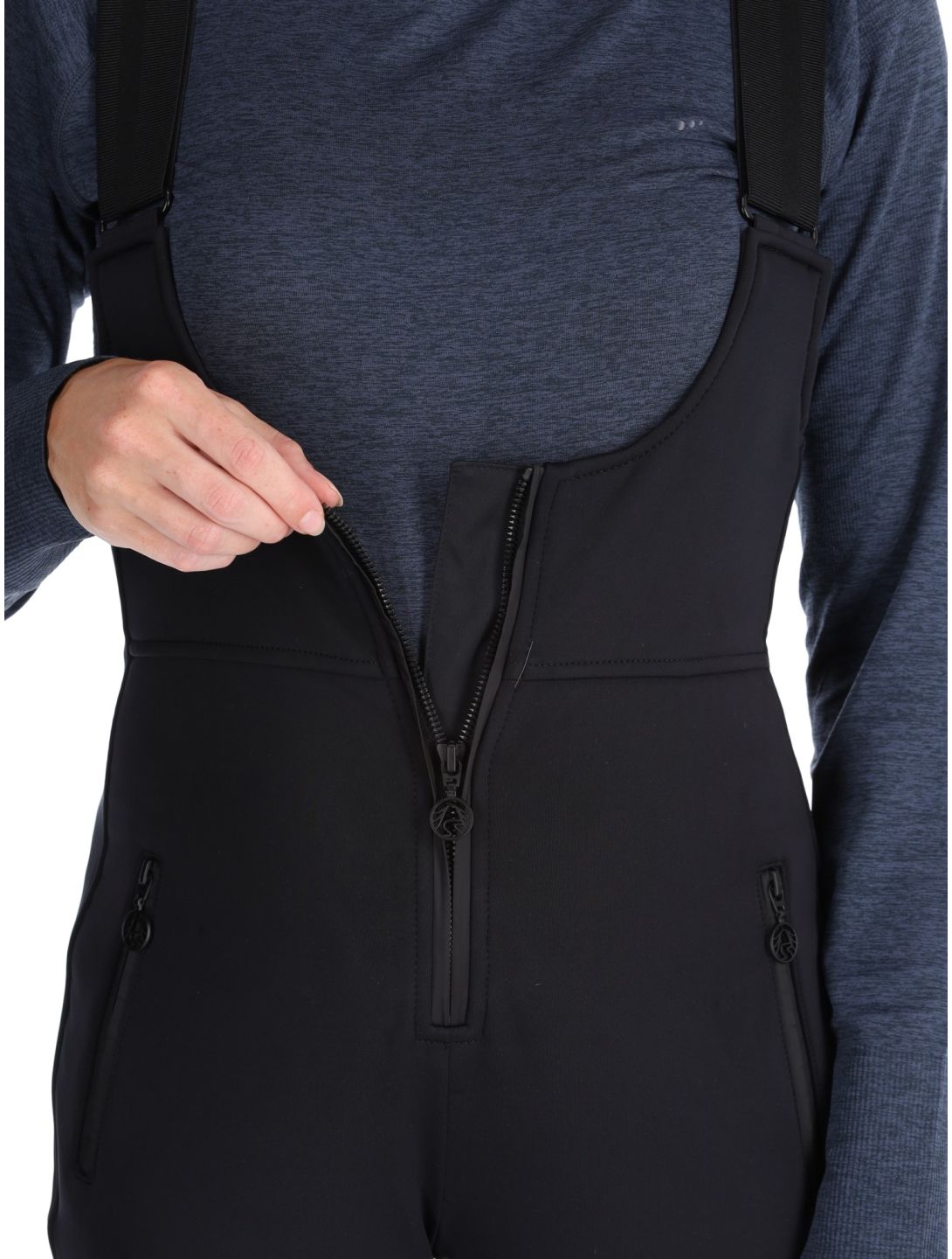 Sportalm Kitzbühel, Venus pantalones de esquí softshell mujeres Black negro 