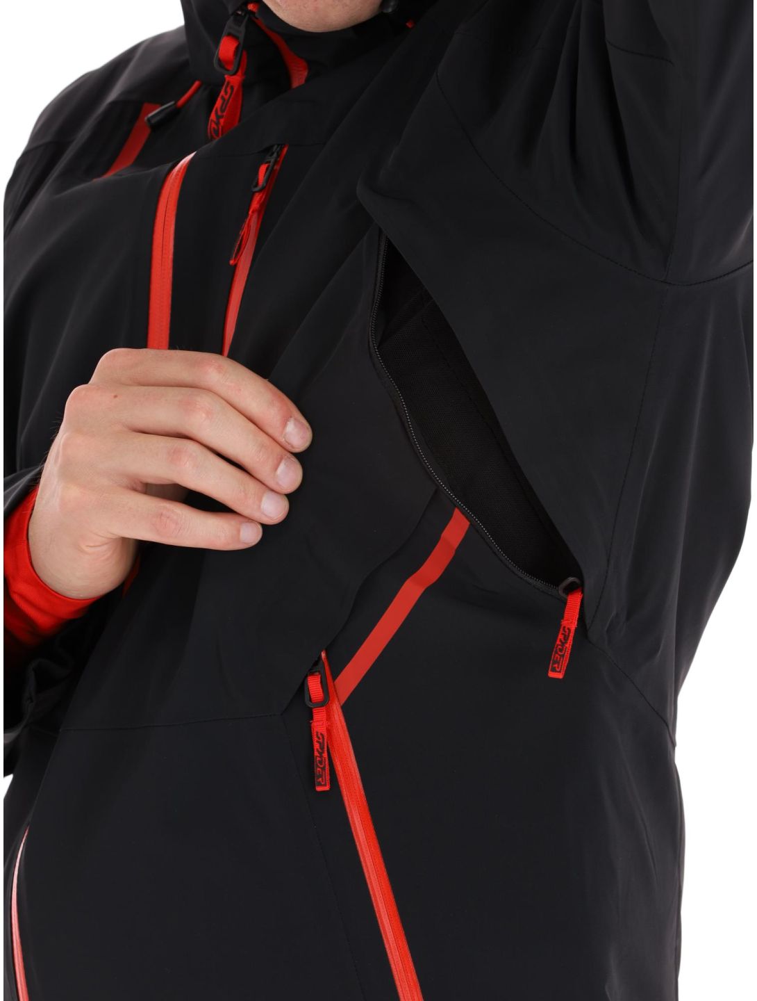 Spyder, Vanqysh Gtx chaqueta de esquí hombres Black negro 