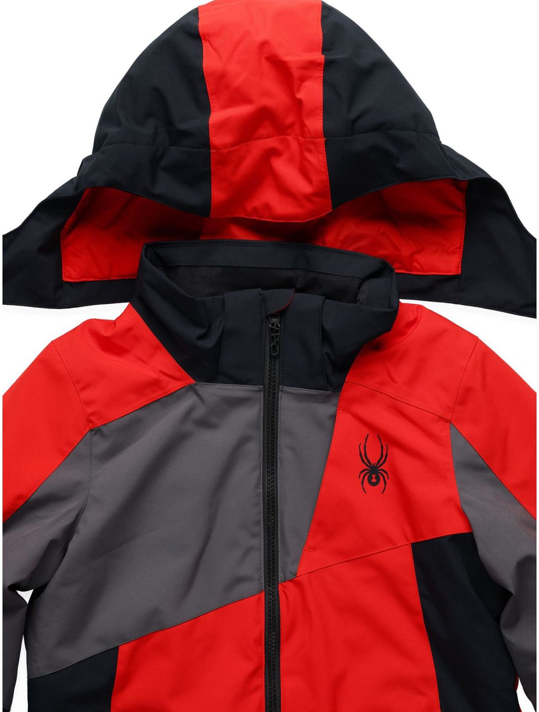 Spyder, Ambush chaqueta de esquí niños Volcano rojo 