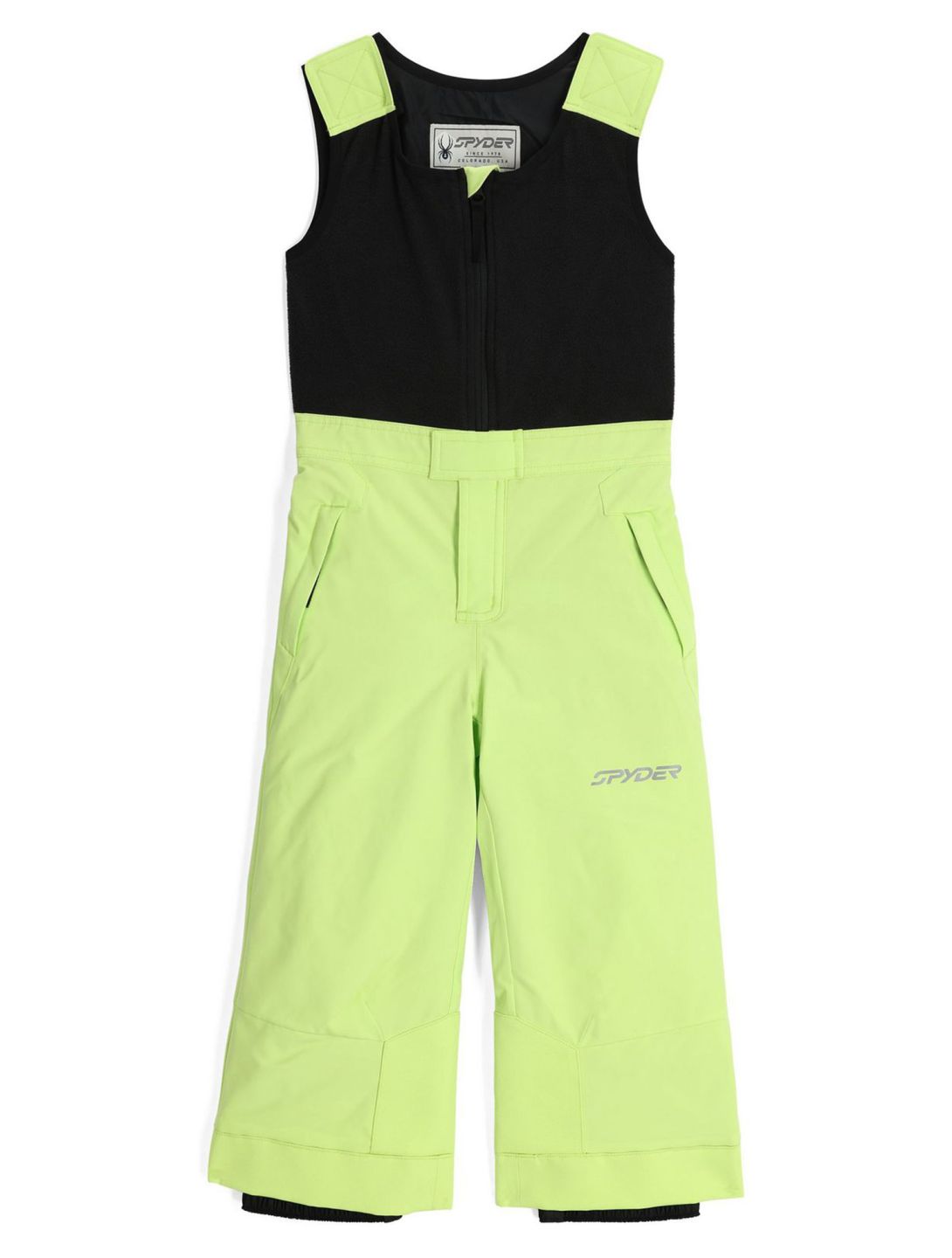 Spyder, Expedition pantalones de esquí niños Lime Ice verde 