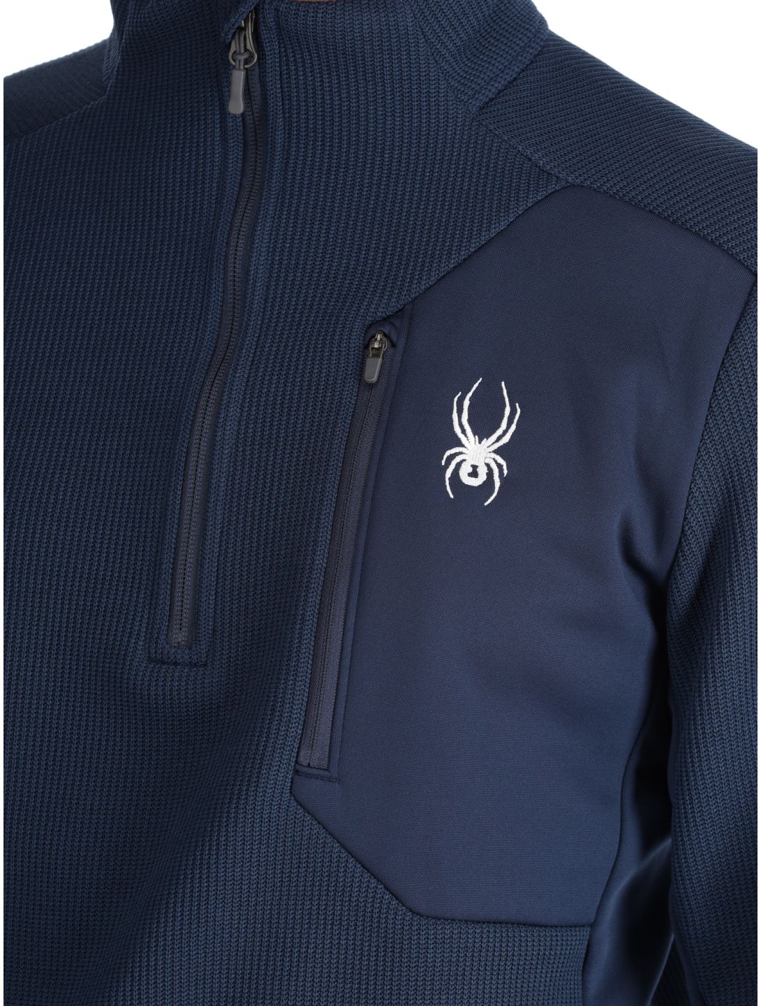 Spyder, Bandit 1/2 Zip jersey hombres True Navy azul 