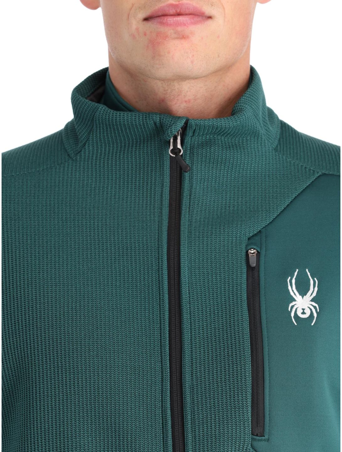 Spyder, Bandit chaleco hombres Cypress Green verde 