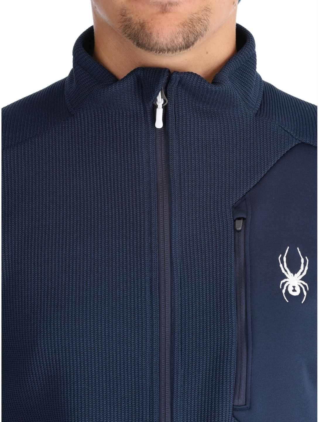 Spyder, Bandit chaleco hombres True Navy azul 