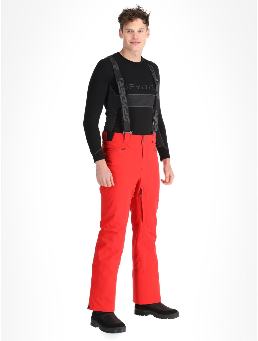 Spyder, Bormio pantalones de esquí hombres Spyder Red rojo 